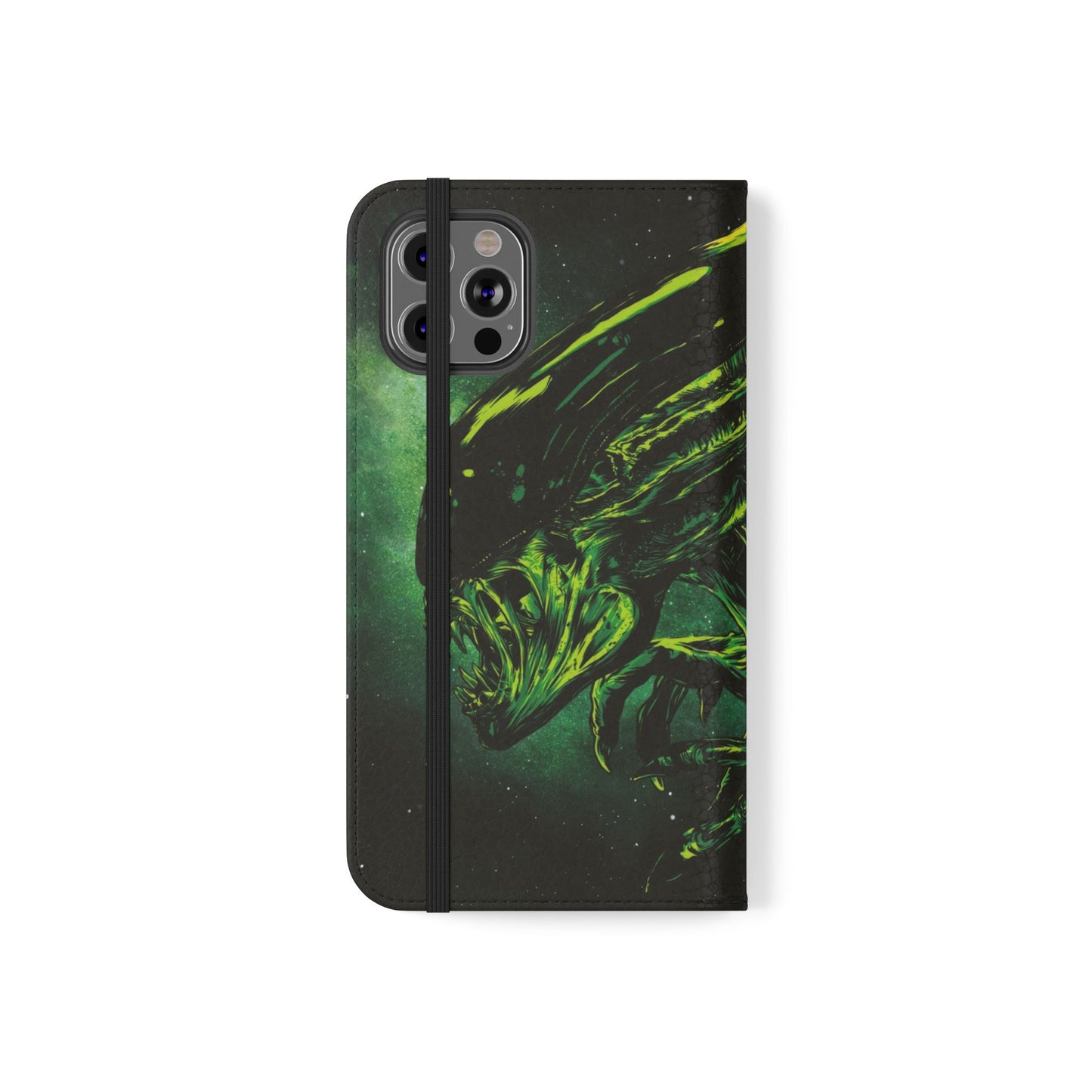 Alien iPhone & Samsung Flip Case