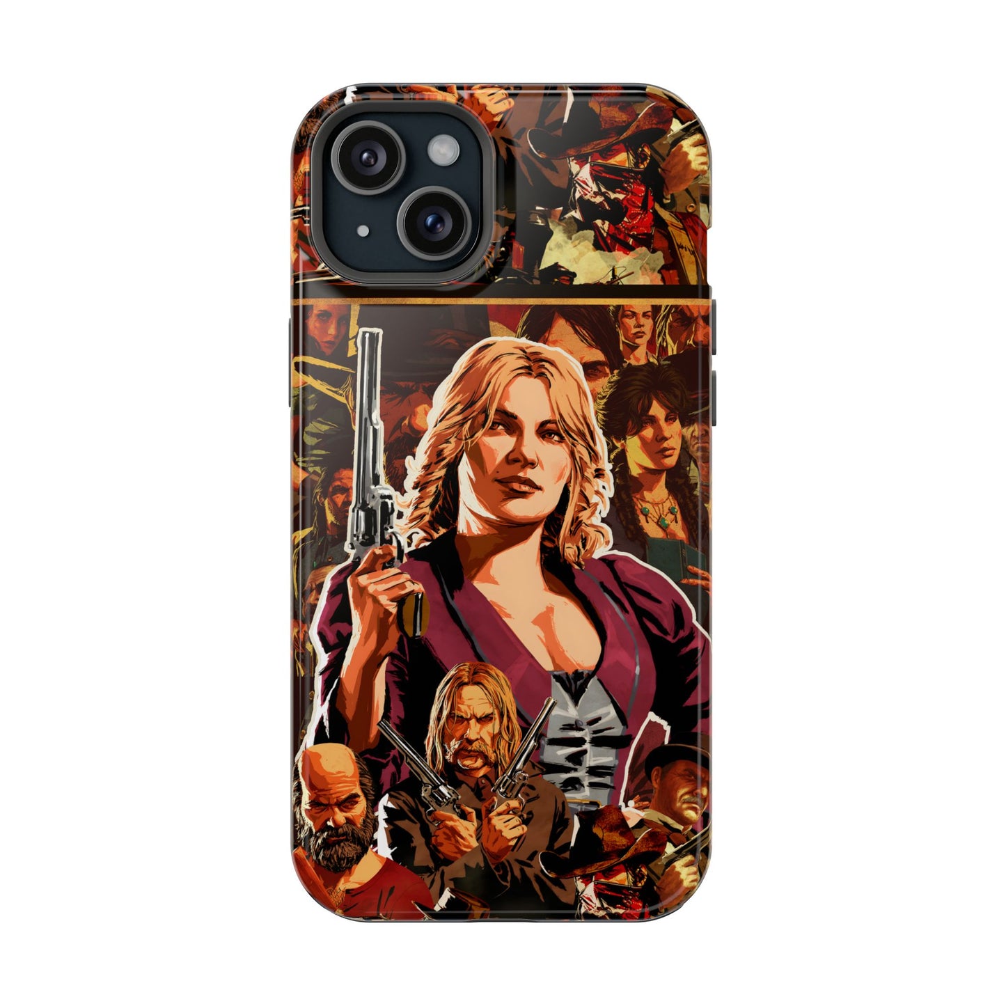 Red Dead Redemption MagSafe® iPhone Tough Case Dual Layer Robust