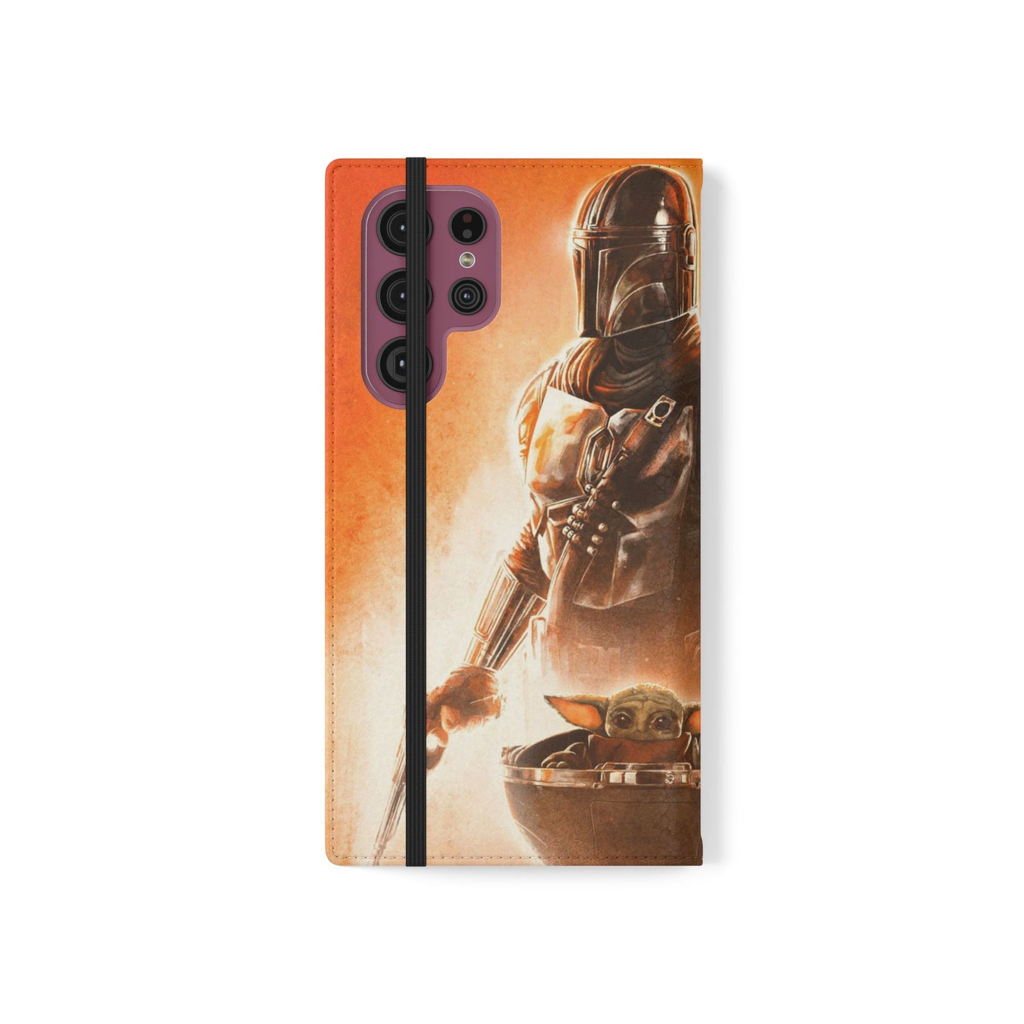 Mandalorian iPhone & Samsung Flip Case