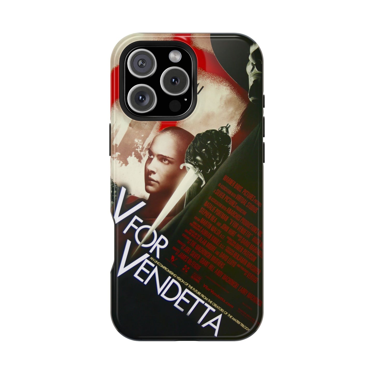 V for Vendetta MagSafe® iPhone Tough Case Dual Layer Robust