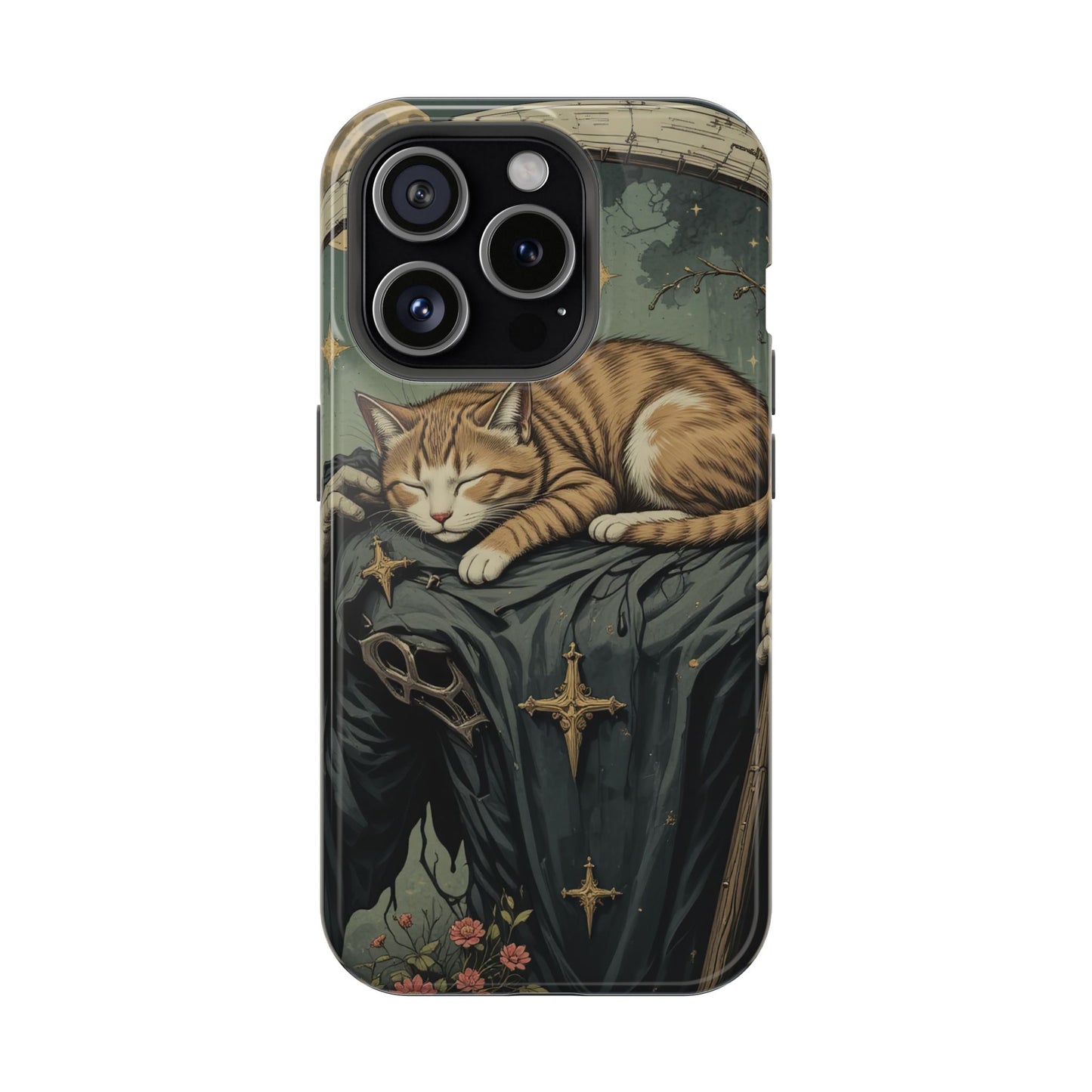 Cat of Death MagSafe® iPhone Tough Case Dual Layer Robust