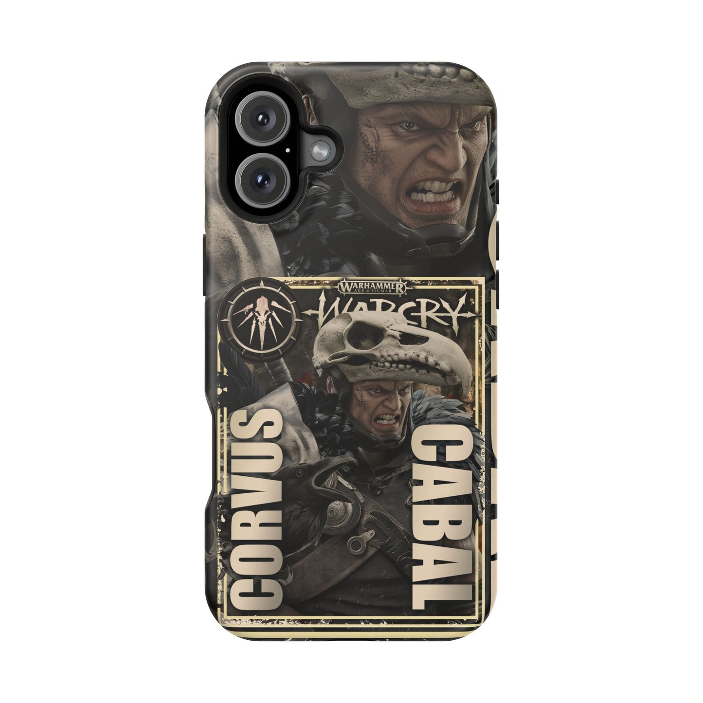 Warhamer Corvus Cabal MagSafe® iPhone Tough Case Dual Layer Robust