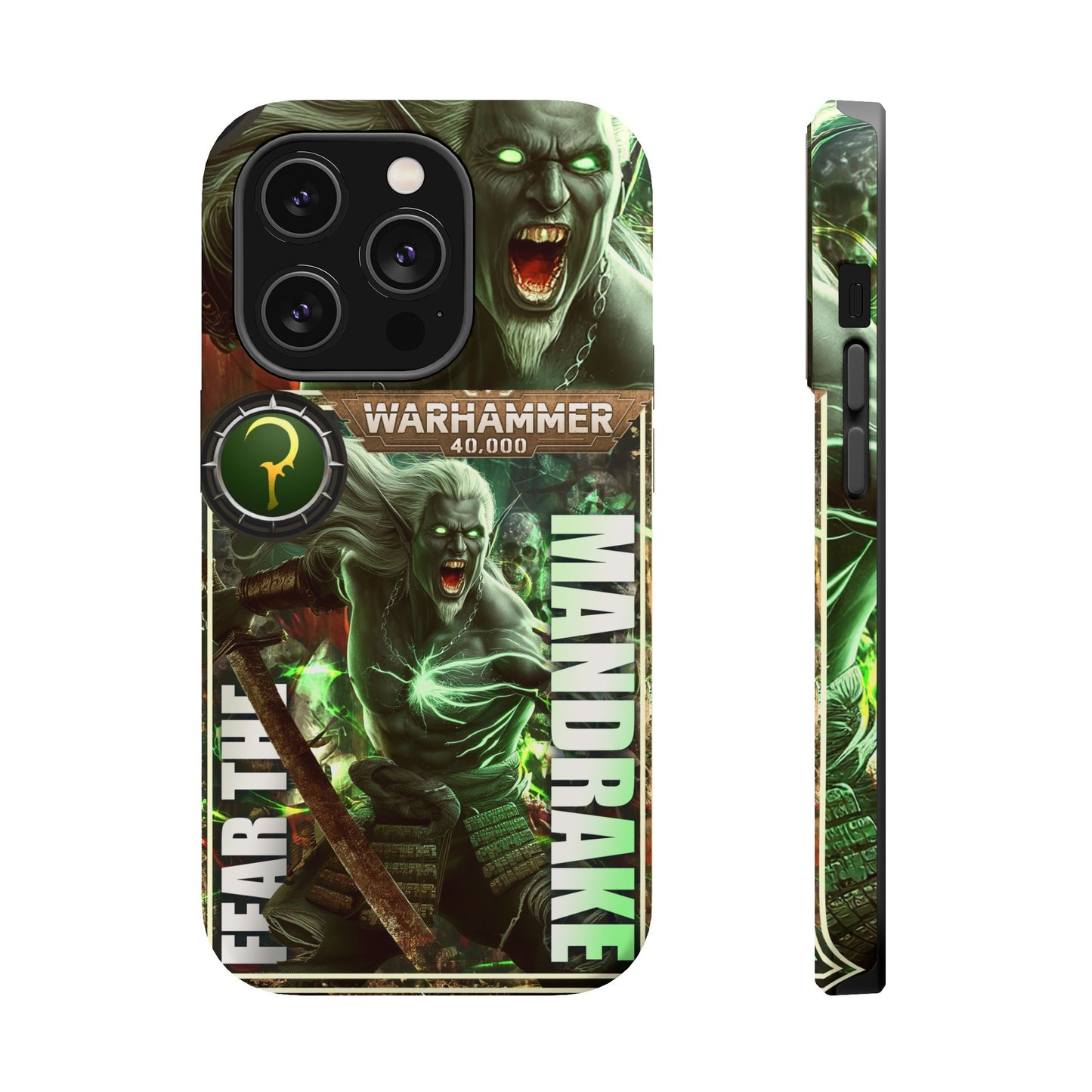 Warhamer Mandrake MagSafe® iPhone Tough Case Dual Layer Robust