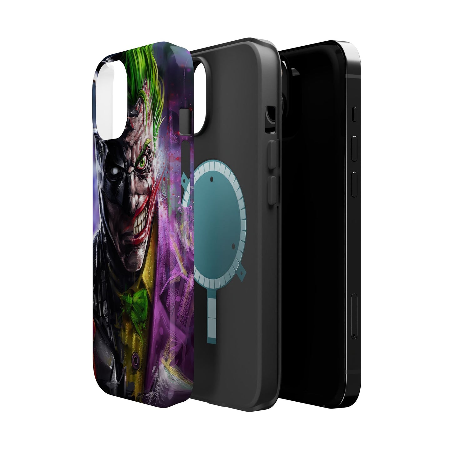 Joker Vs Bayman MagSafe® iPhone Tough Case Dual Layer Robust