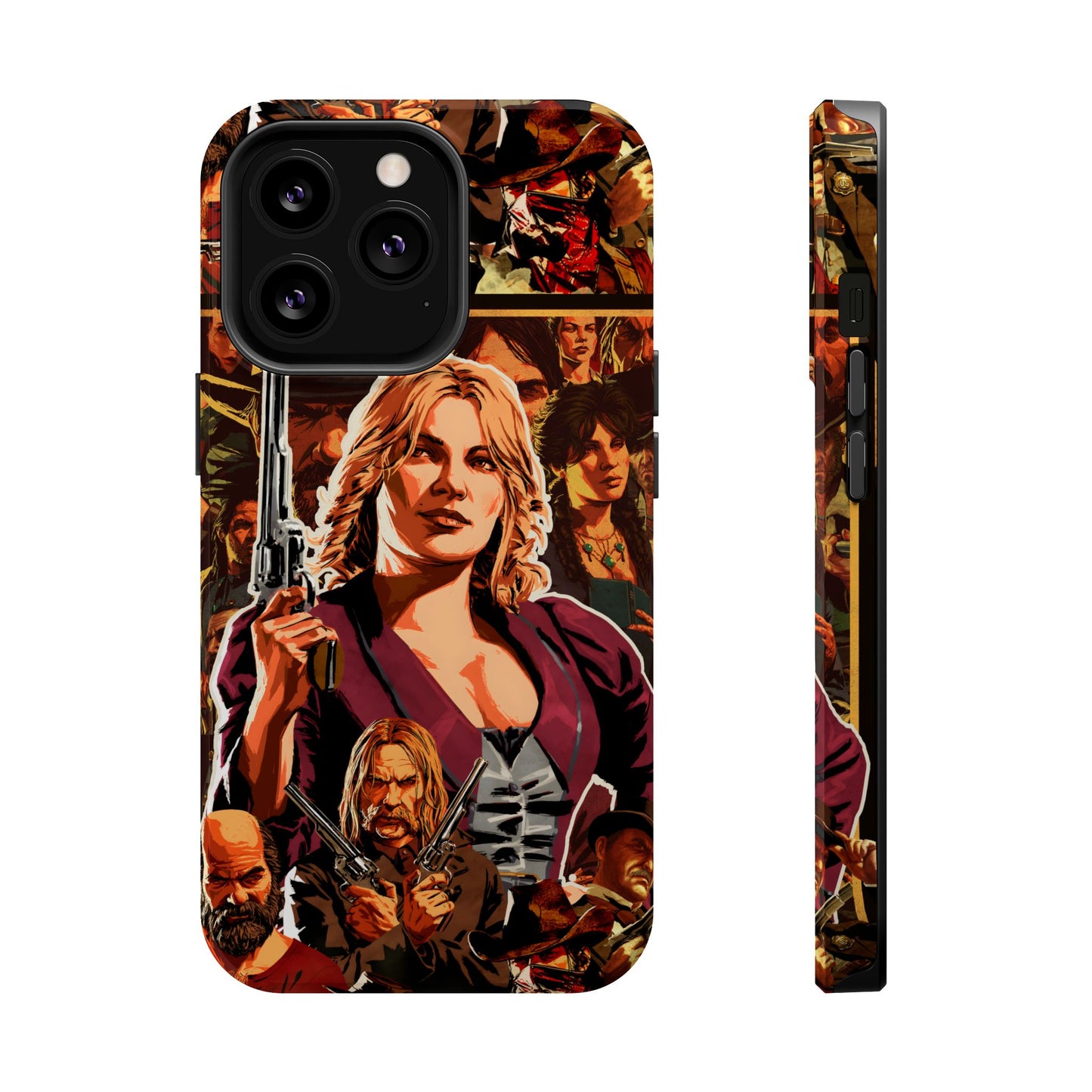 Red Dead Redemption MagSafe® iPhone Tough Case Dual Layer Robust