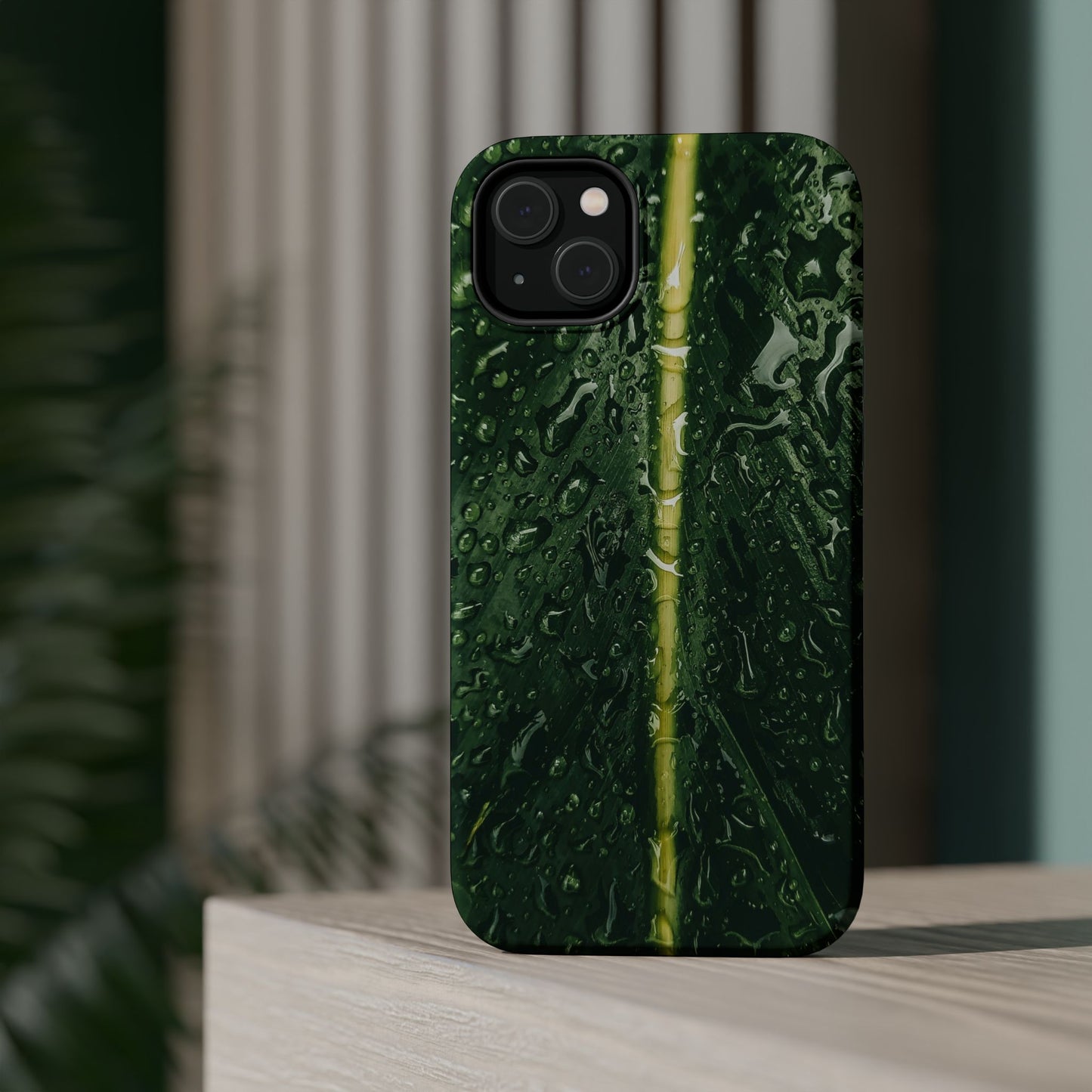 Leaf Marbles Nature MagSafe® iPhone Tough Case Dual Layer Robust