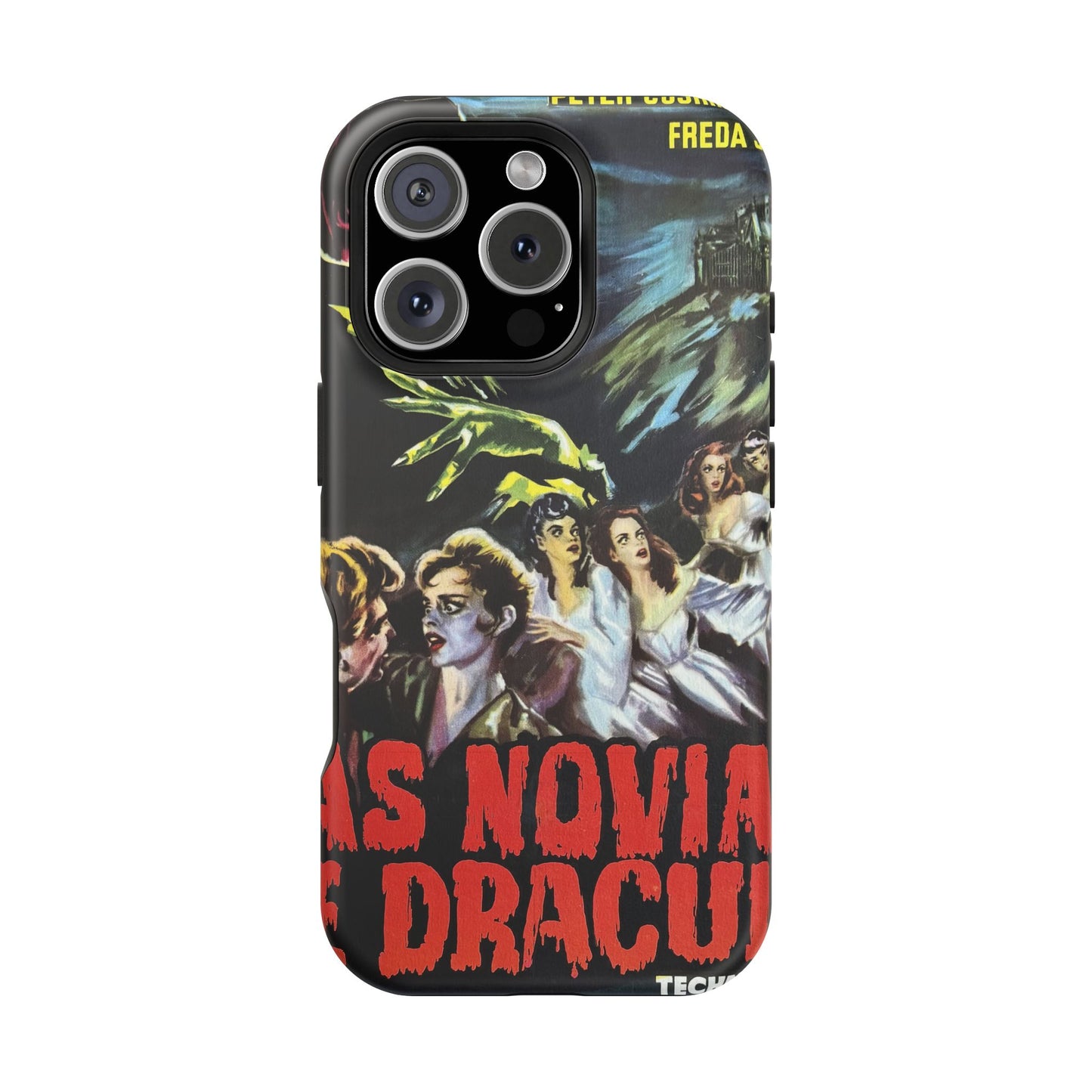 The Brides of Dracula MagSafe® iPhone Tough Case Dual Layer Robust
