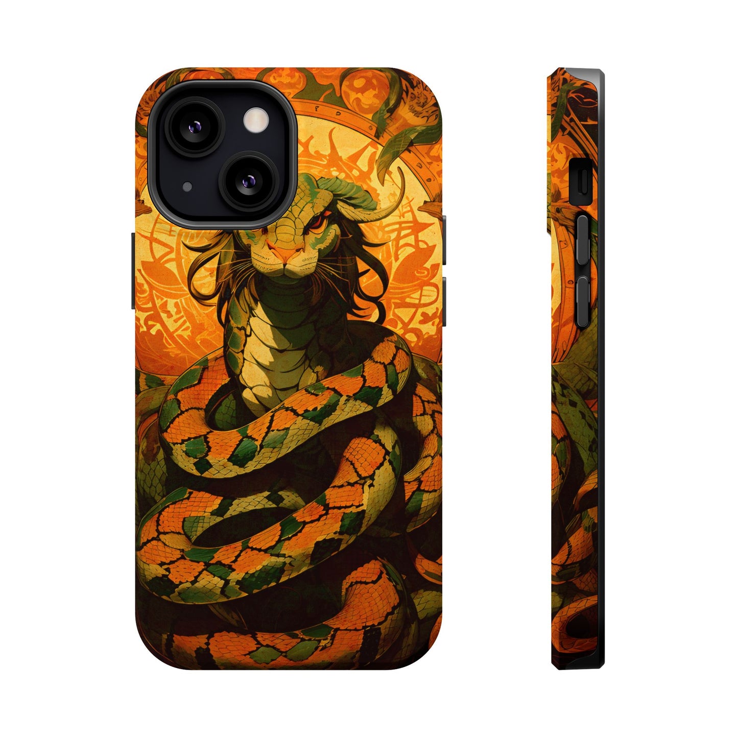 Serpent Art MagSafe® iPhone Tough Case Dual Layer Robust