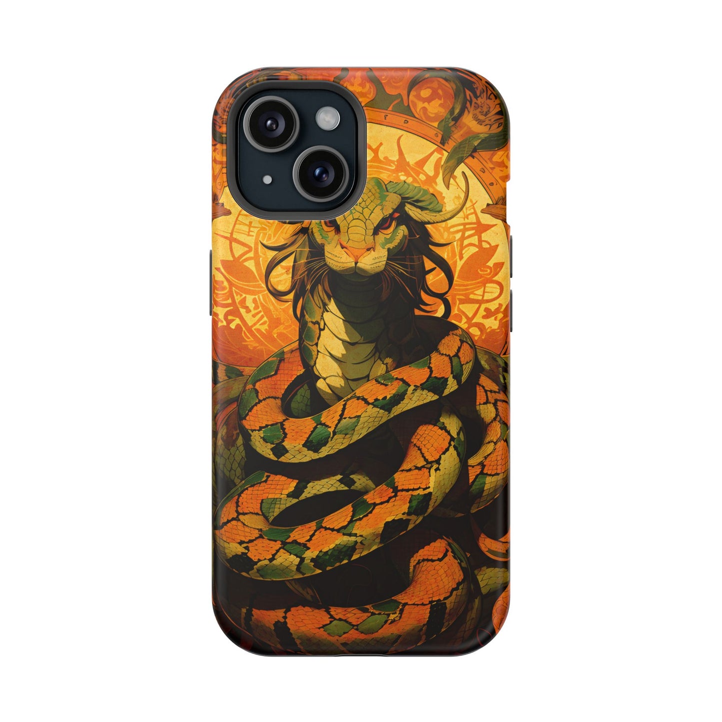 Serpent Art MagSafe® iPhone Tough Case Dual Layer Robust