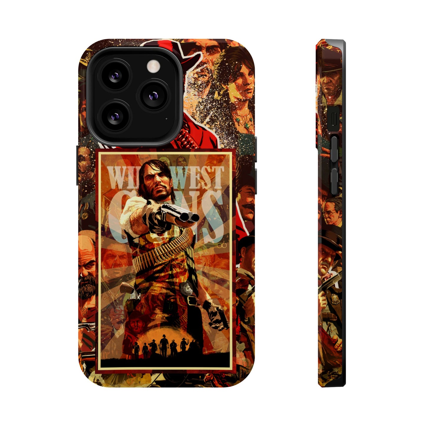 Red Dead Redemption MagSafe® iPhone Tough Case Dual Layer Robust