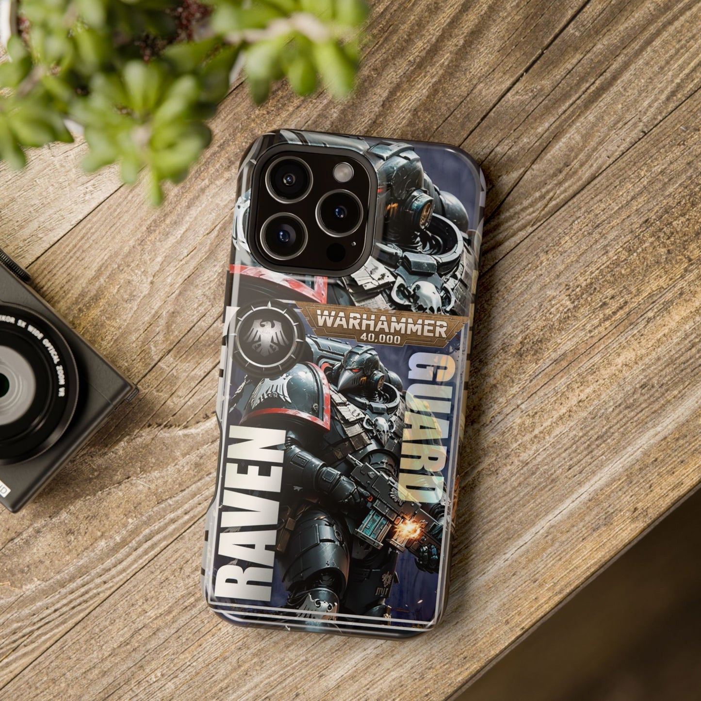Warhammer Raven Guard MagSafe® iPhone Tough Case Dual Layer Robust