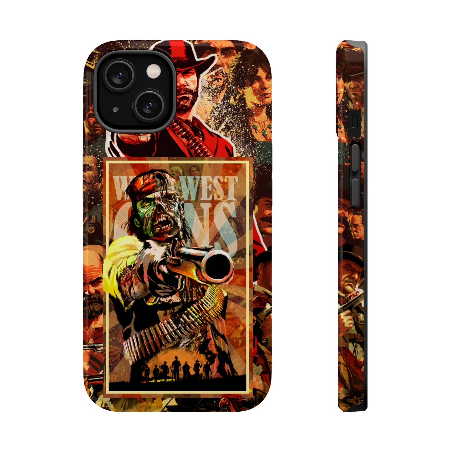 Red Dead Redemption MagSafe® iPhone Tough Case Dual Layer Robust