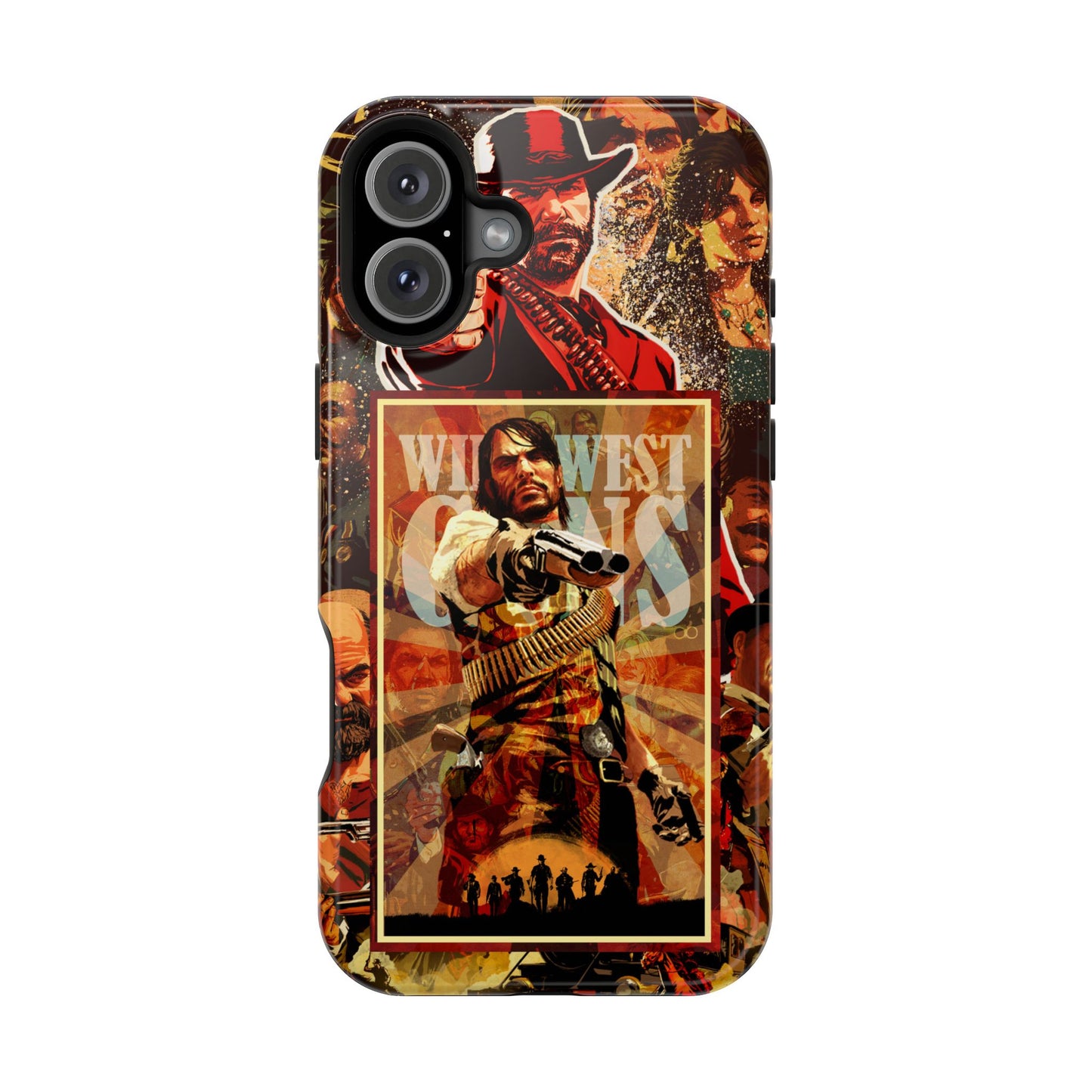 Red Dead Redemption MagSafe® iPhone Tough Case Dual Layer Robust