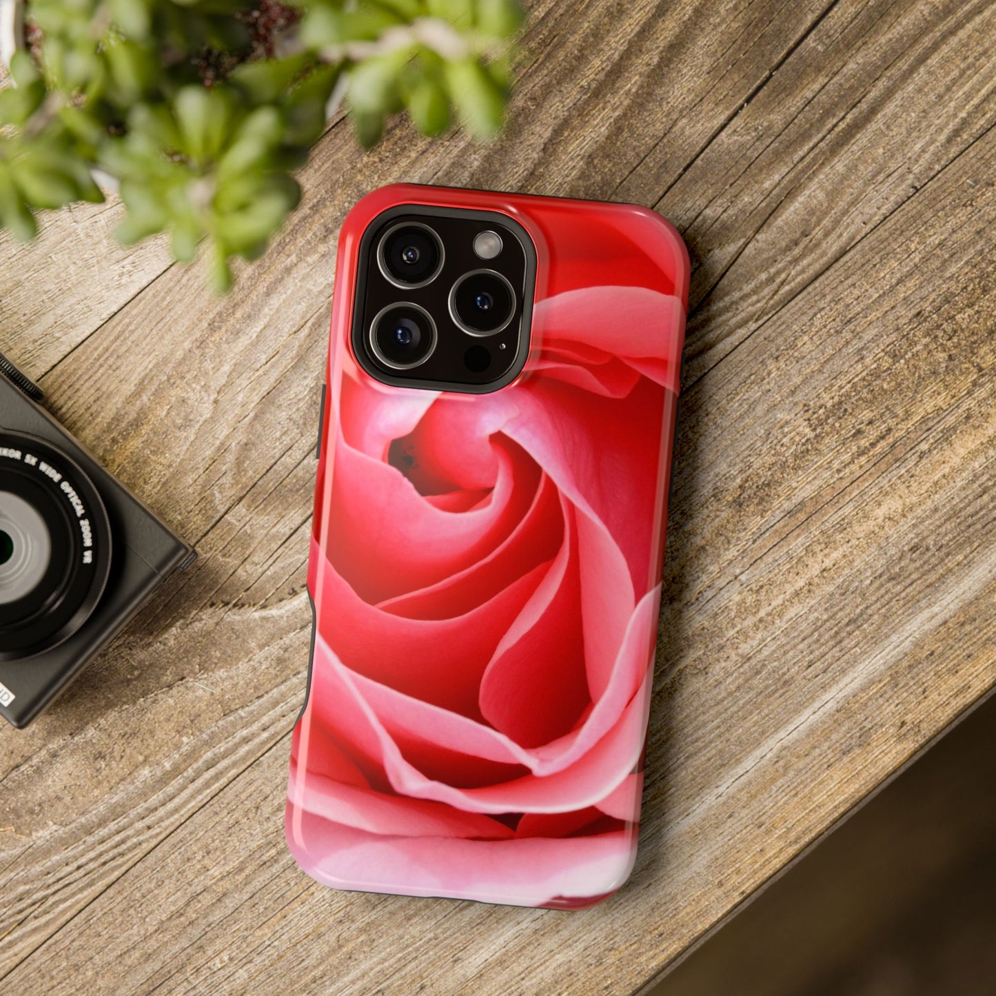 Rose Flower Nature MagSafe® iPhone Tough Case Dual Layer Robust