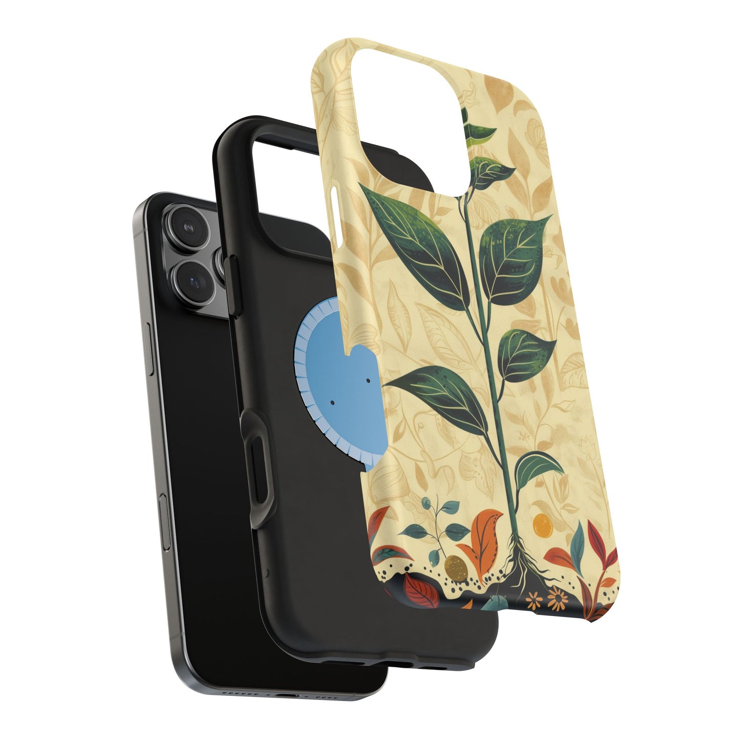 Plant Nature MagSafe® iPhone Tough Case Dual Layer Robust
