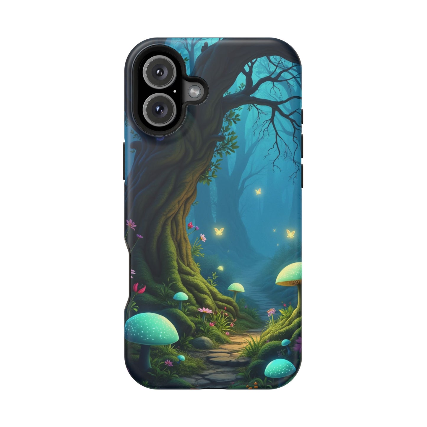 Shrooms Nature MagSafe® iPhone Tough Case Dual Layer Robust