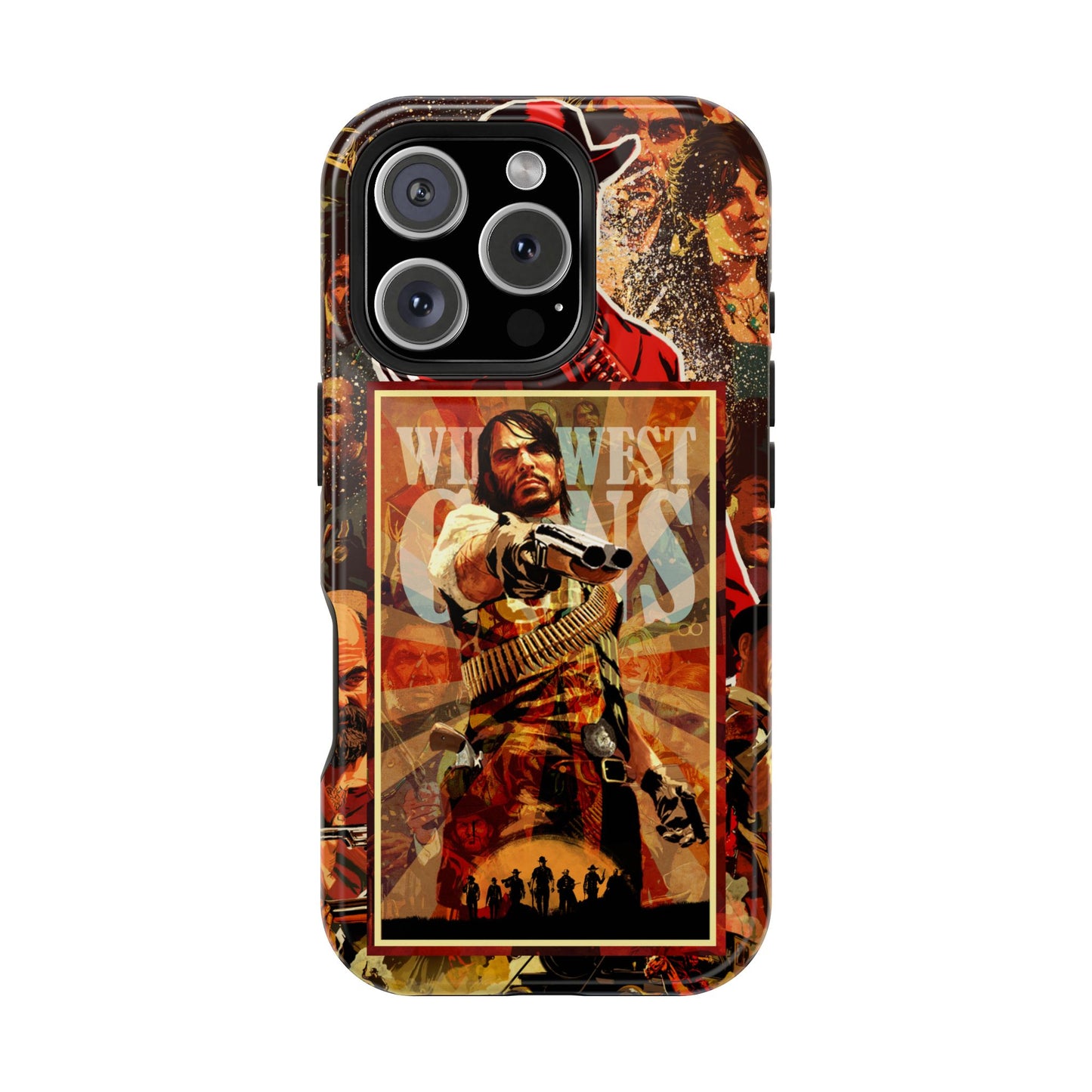Red Dead Redemption MagSafe® iPhone Tough Case Dual Layer Robust