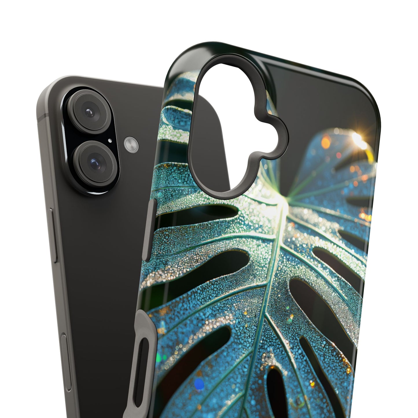Green Nature MagSafe® iPhone Tough Case Dual Layer Robust