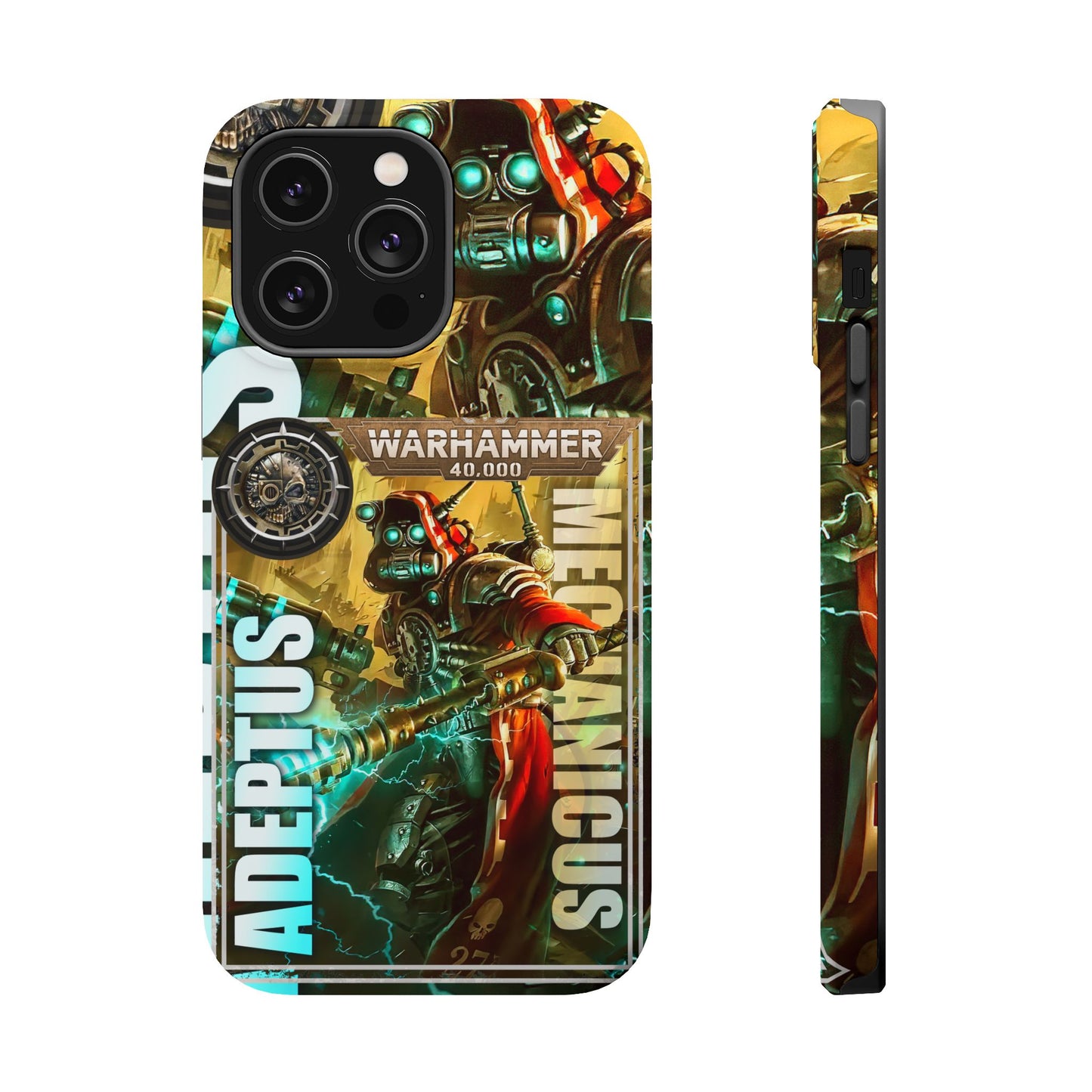 Warhammer Adeptus Mechanicus MagSafe® iPhone Tough Case Dual Layer Robust