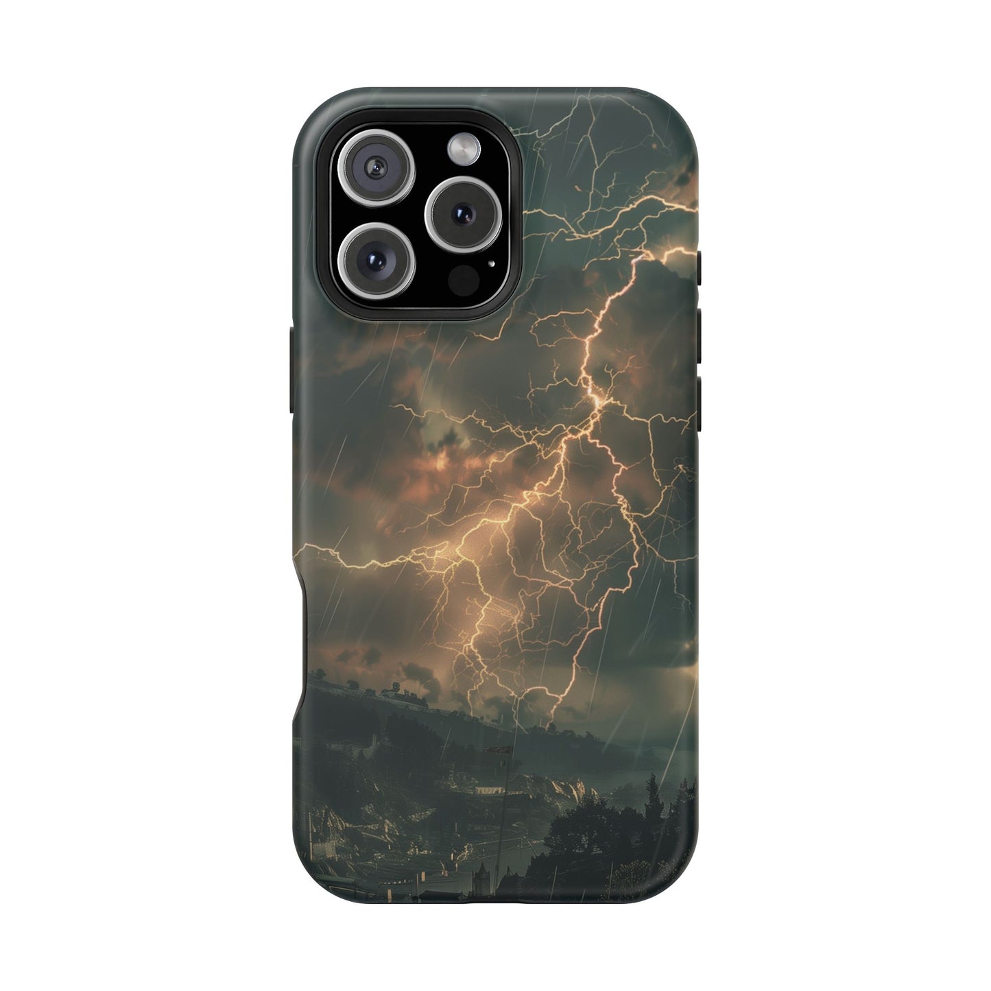 Storm Nature MagSafe® iPhone Tough Case Dual Layer Robust