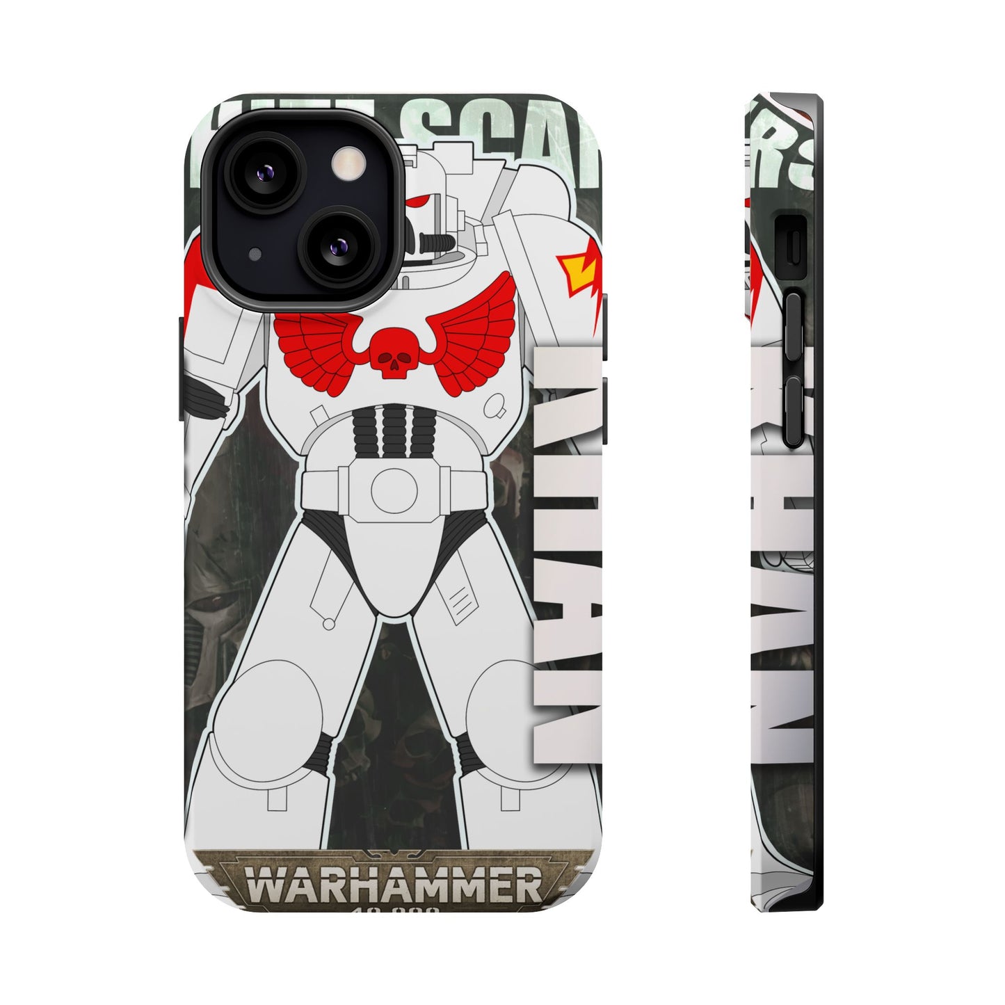 Warhammer White Scars MagSafe® iPhone Tough Case Dual Layer Robust