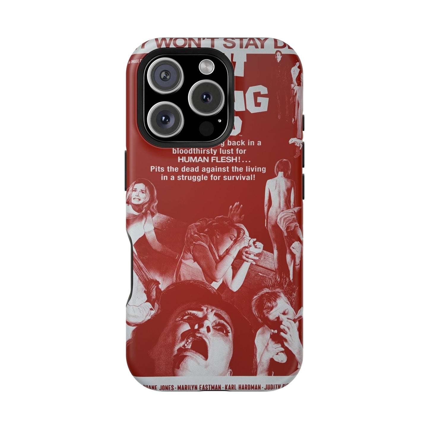 Night of the Living Dead MagSafe® iPhone Tough Case Dual Layer Robust