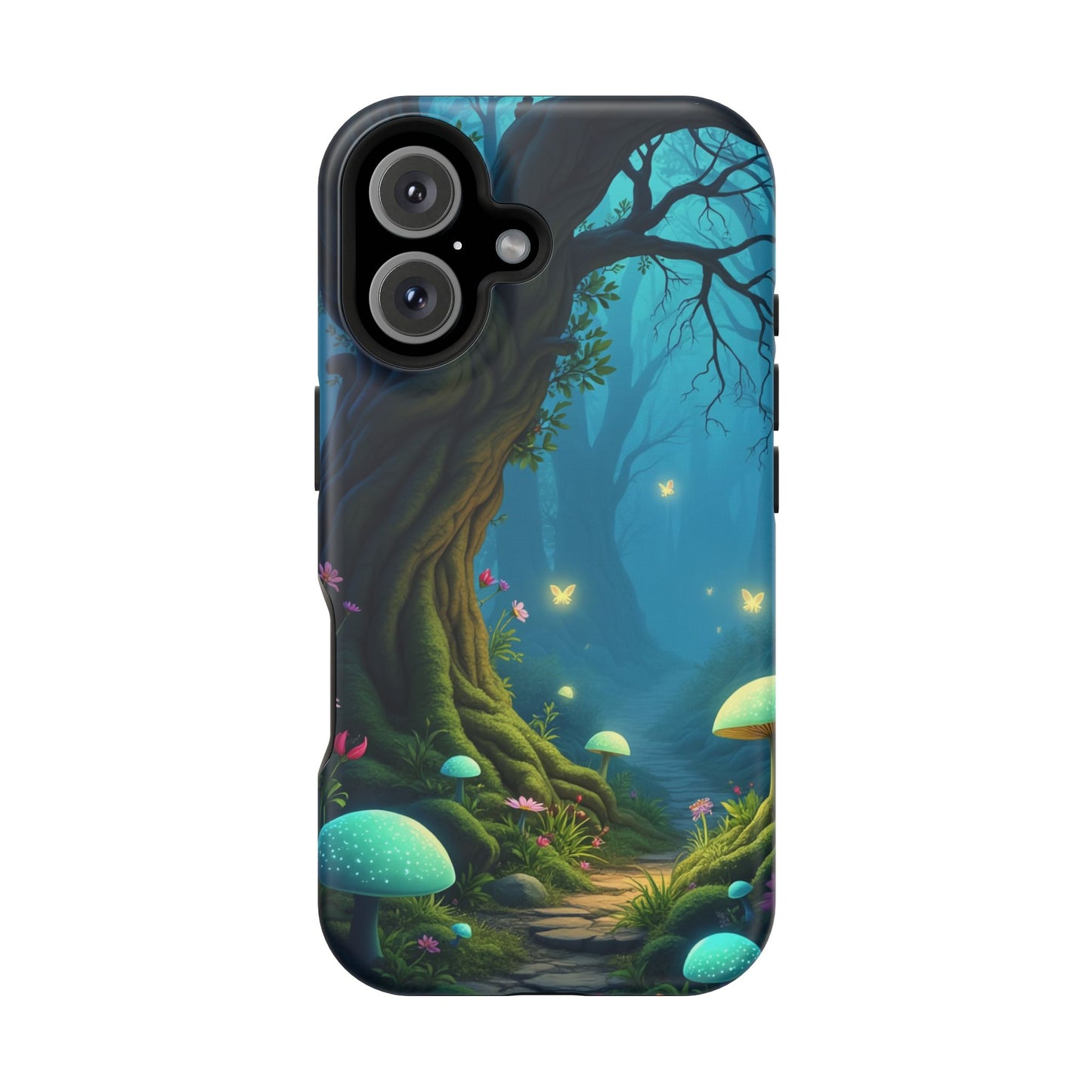 Shrooms Nature MagSafe® iPhone Tough Case Dual Layer Robust
