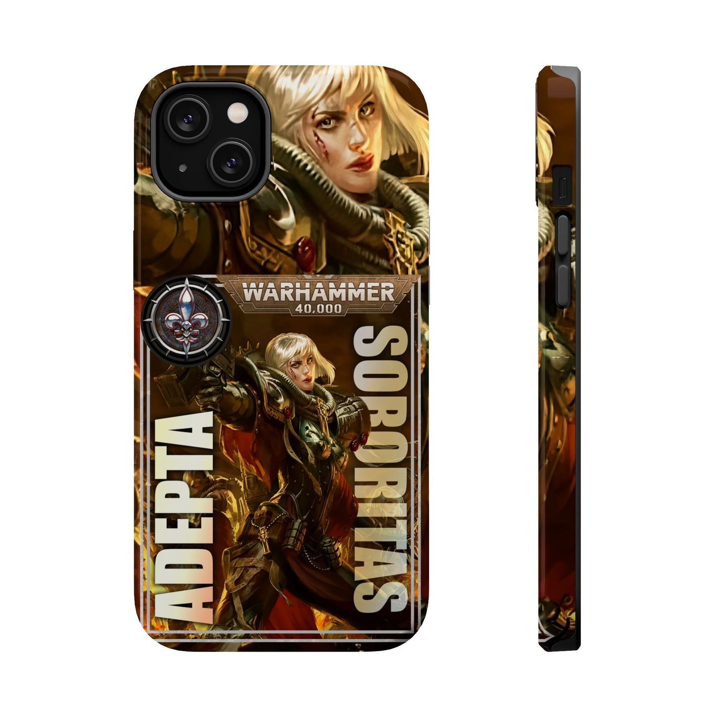 Warhammer Adepta Sororitas MagSafe® iPhone Tough Case Dual Layer Robust