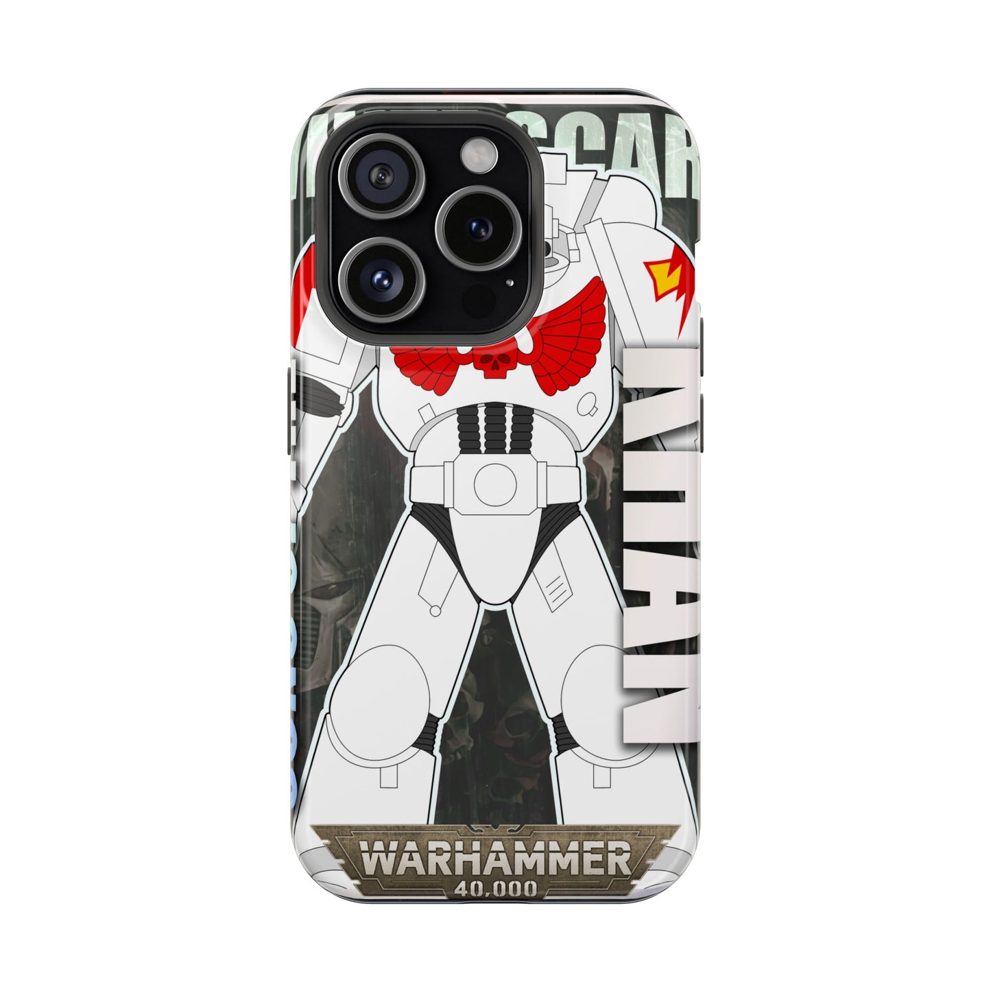 Warhammer White Scars MagSafe® iPhone Tough Case Dual Layer Robust
