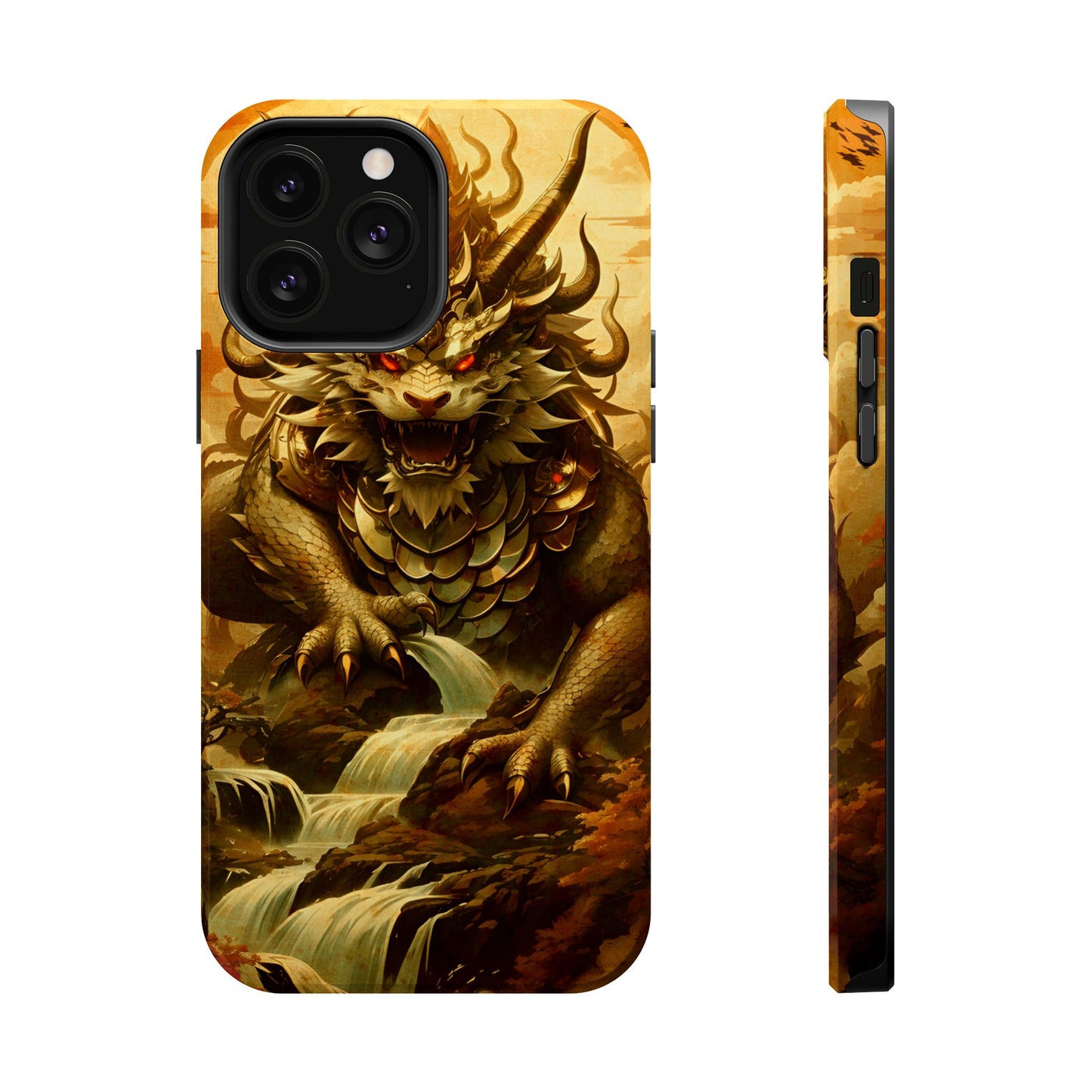 Dragon Art MagSafe® iPhone Tough Case Dual Layer Robust