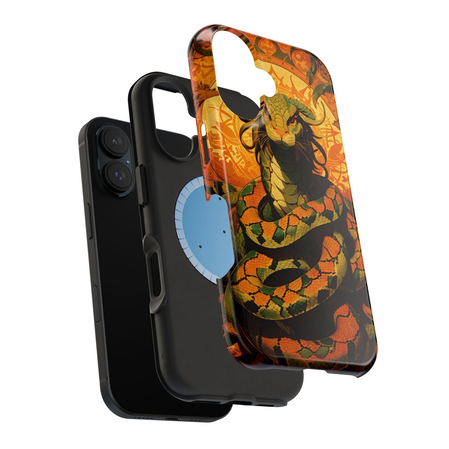 Serpent Art MagSafe® iPhone Tough Case Dual Layer Robust