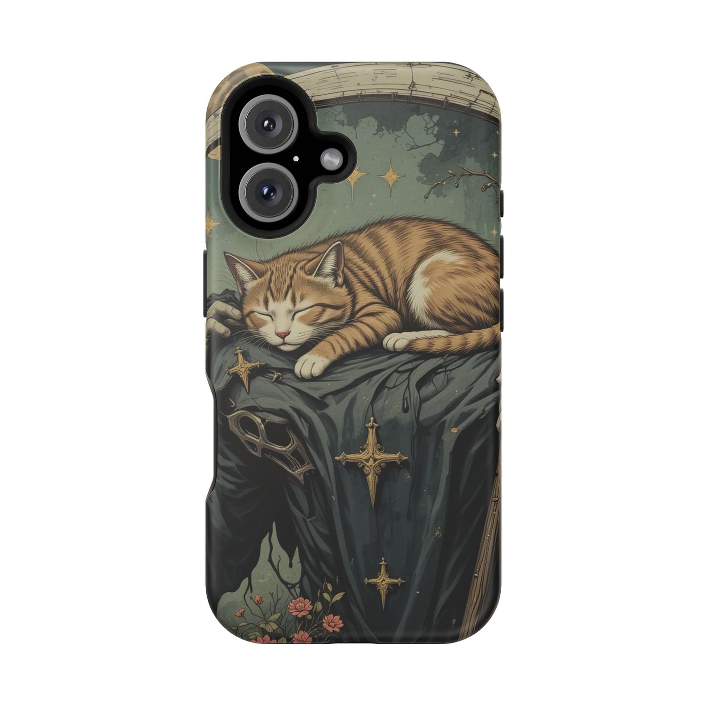Cat of Death MagSafe® iPhone Tough Case Dual Layer Robust