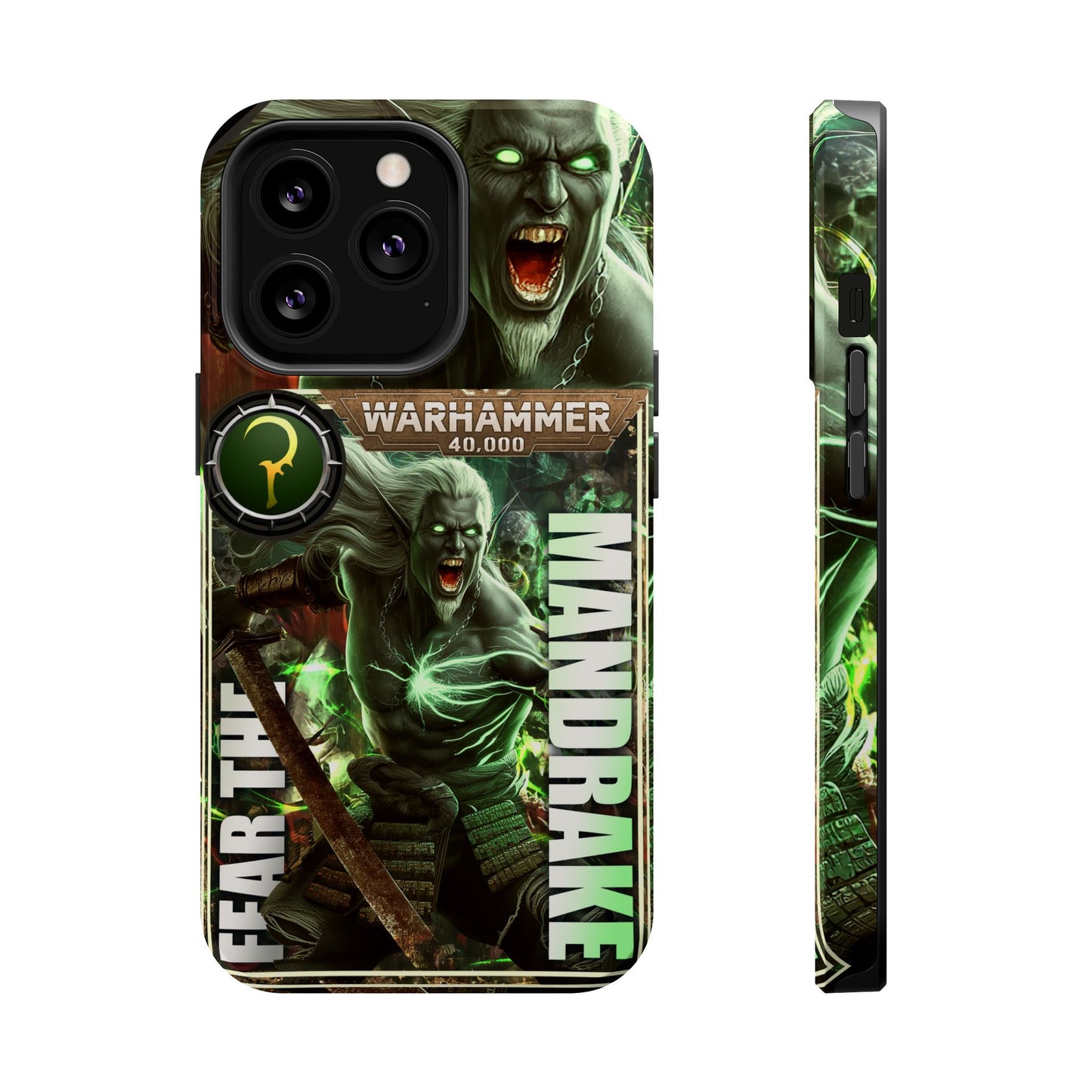 Warhamer Mandrake MagSafe® iPhone Tough Case Dual Layer Robust