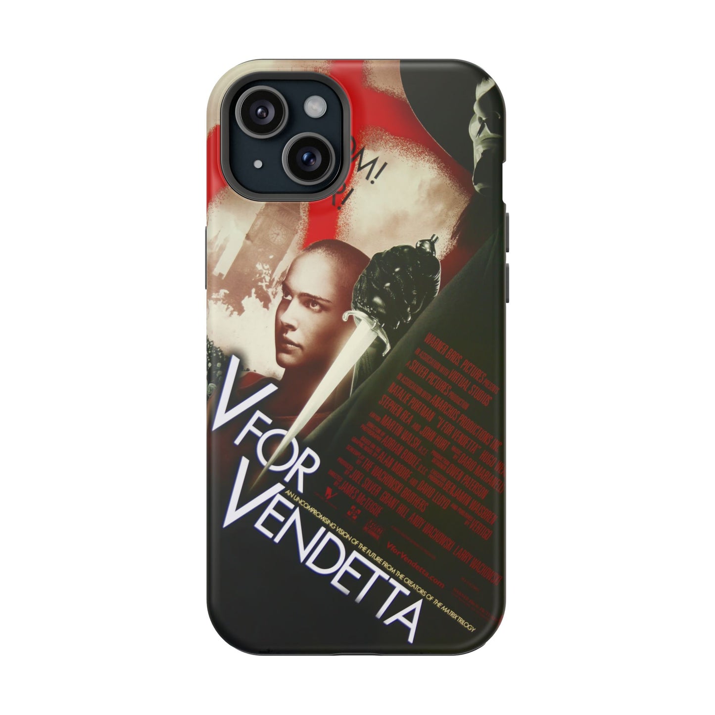 V for Vendetta MagSafe® iPhone Tough Case Dual Layer Robust