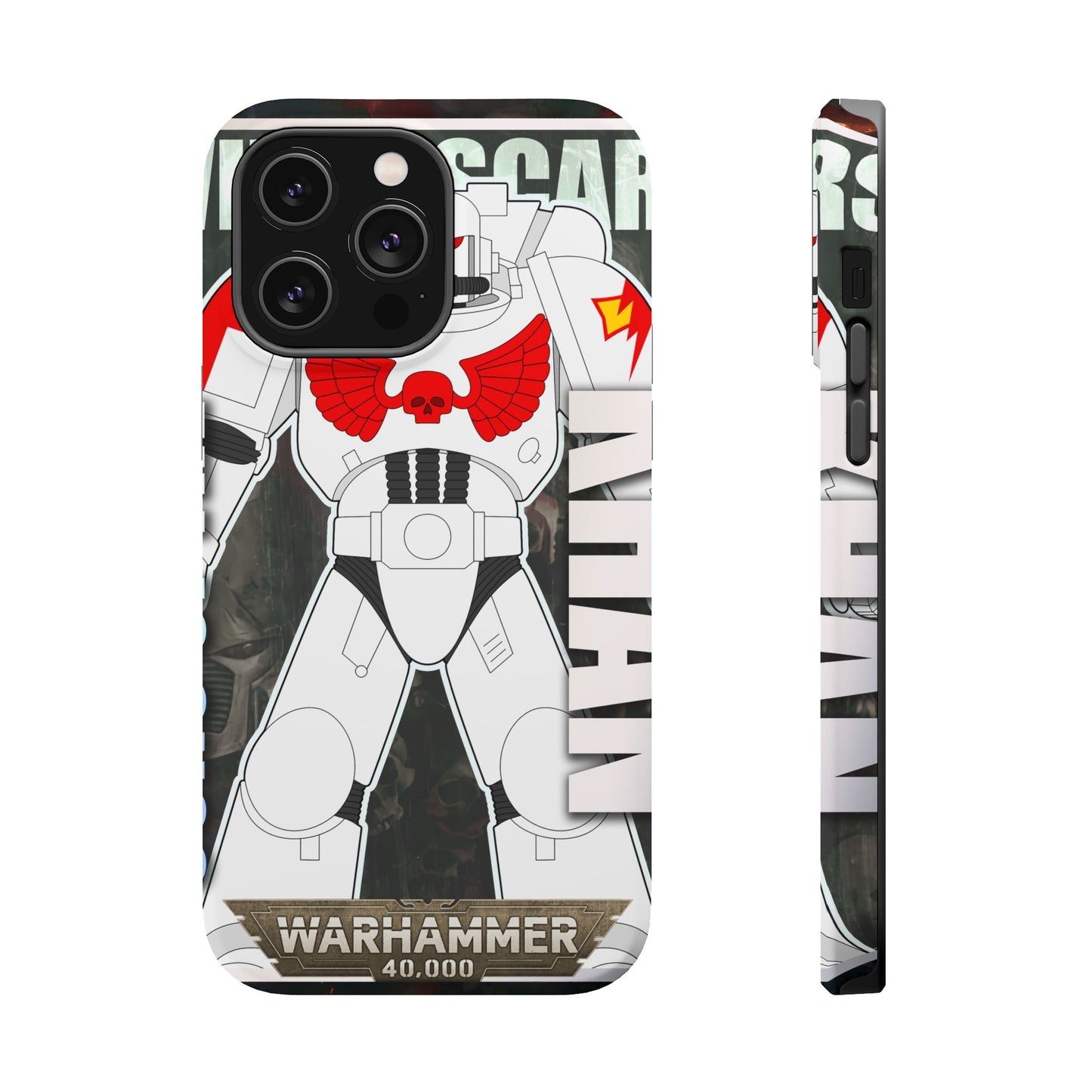 Warhammer White Scars MagSafe® iPhone Tough Case Dual Layer Robust