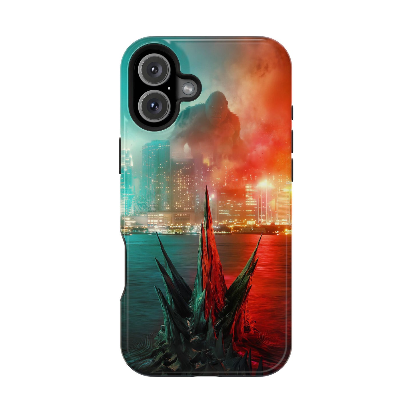 Godzilla Vs Kong MagSafe® iPhone Tough Case Dual Layer Robust