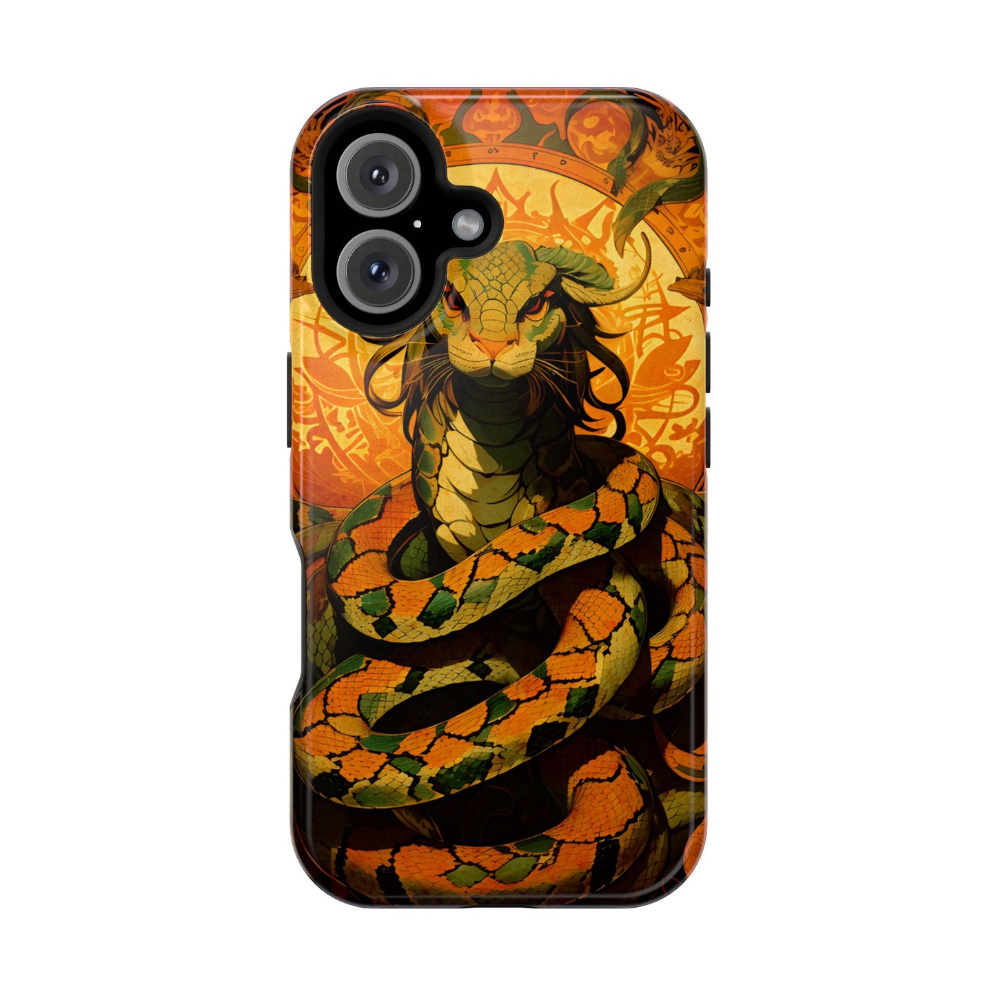 Serpent Art MagSafe® iPhone Tough Case Dual Layer Robust
