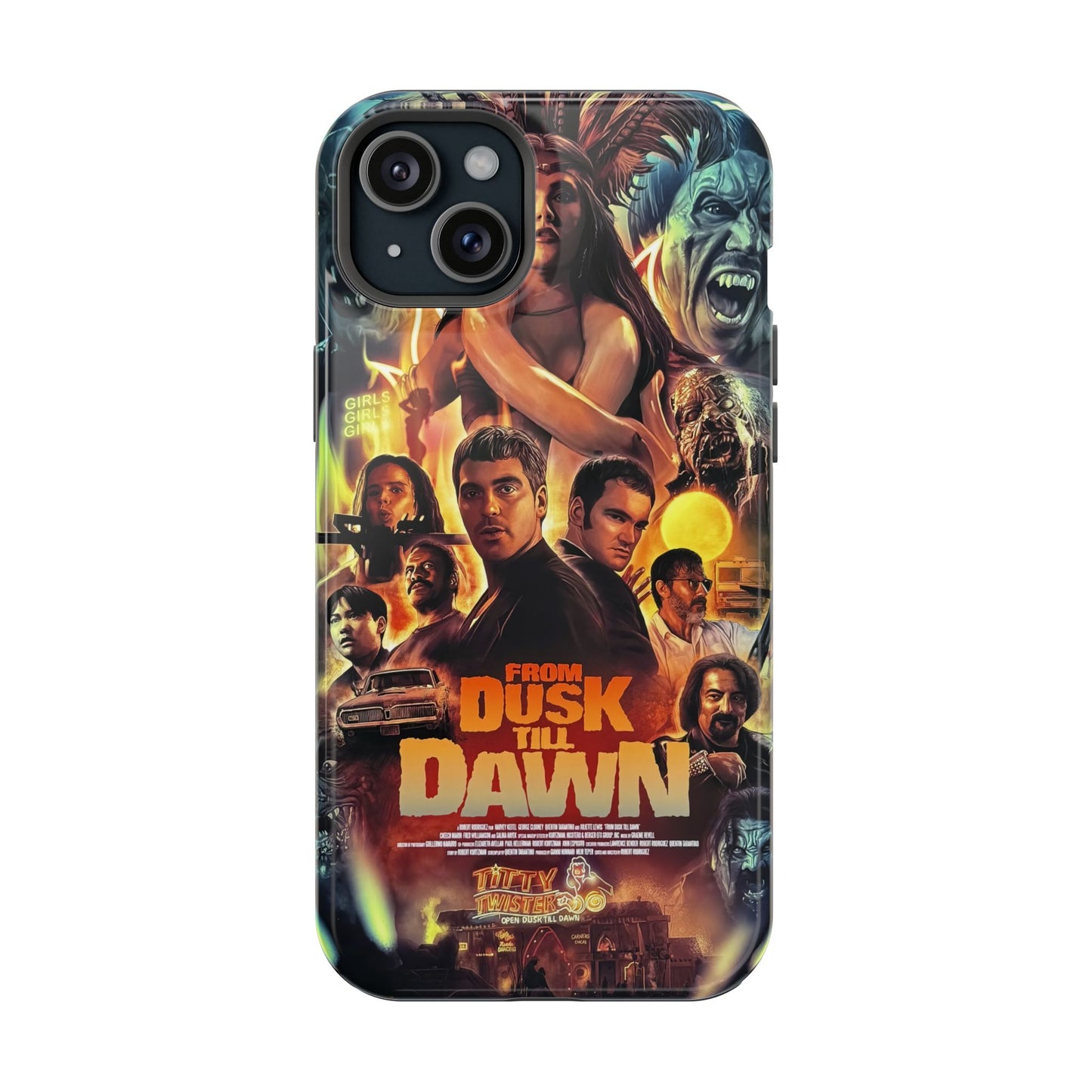 Dusk Till Dawn MagSafe® iPhone Tough Case Dual Layer Robust