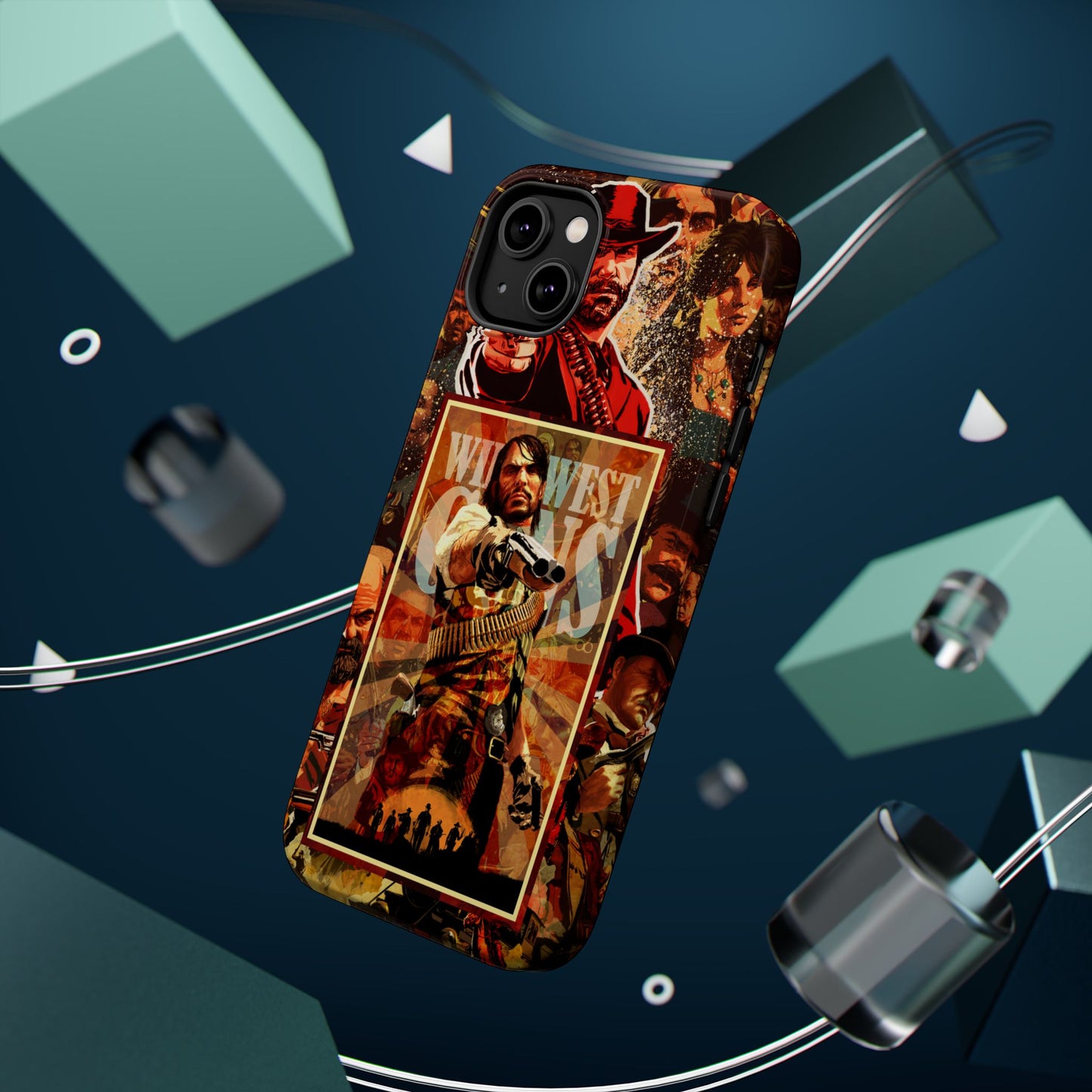 Red Dead Redemption MagSafe® iPhone Tough Case Dual Layer Robust