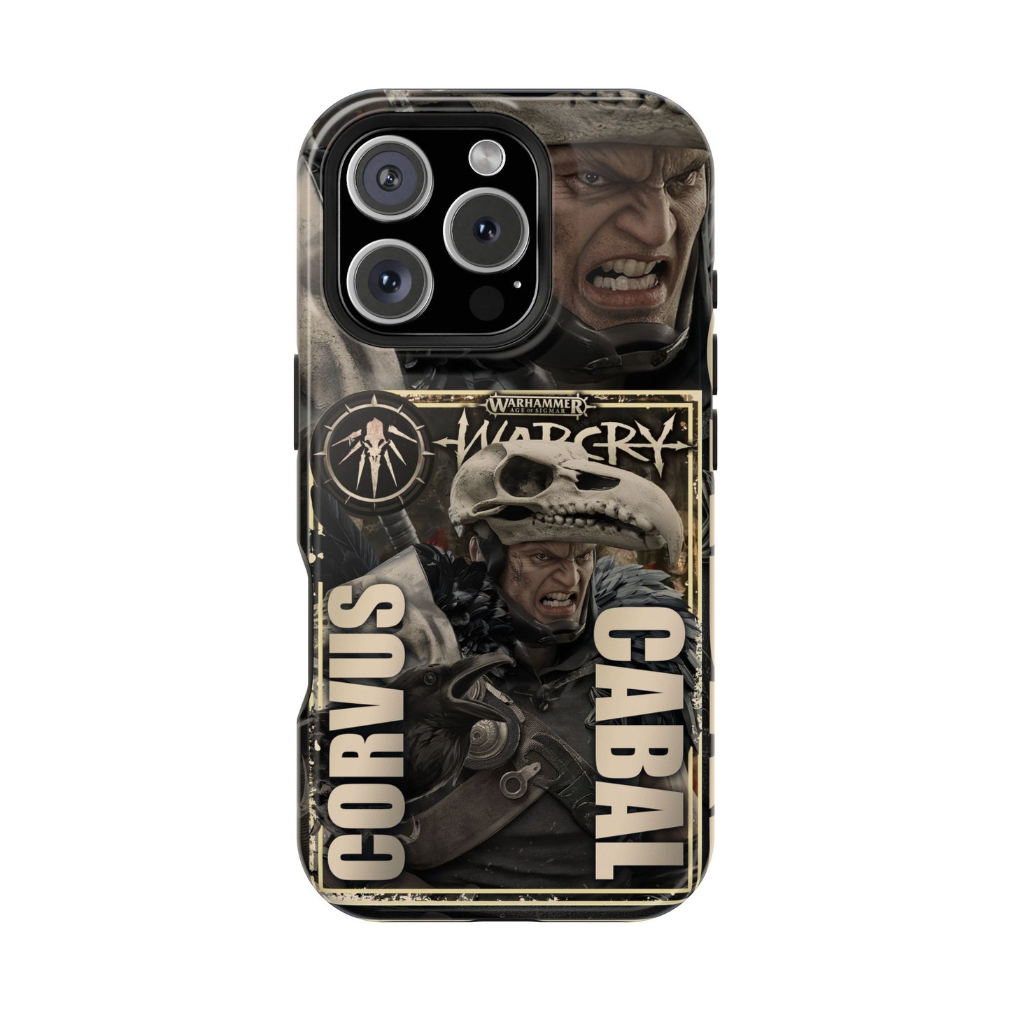 Warhamer Corvus Cabal MagSafe® iPhone Tough Case Dual Layer Robust