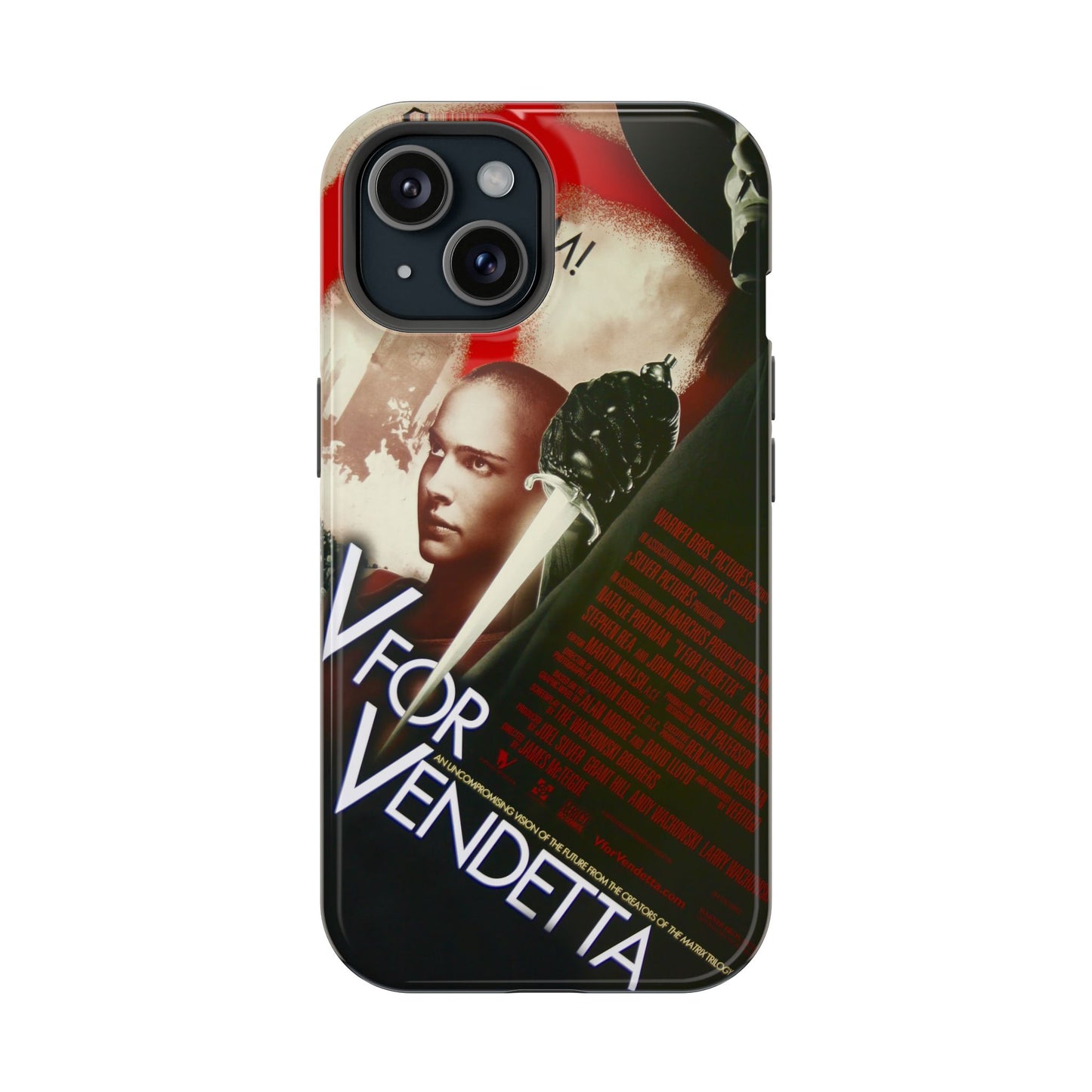V for Vendetta MagSafe® iPhone Tough Case Dual Layer Robust