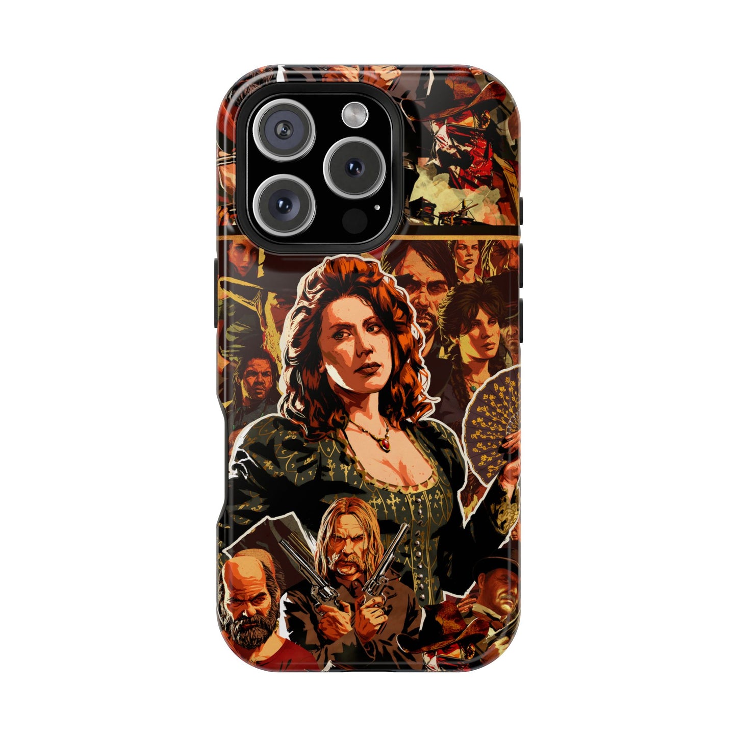Red Dead Redemption MagSafe® iPhone Tough Case Dual Layer Robust