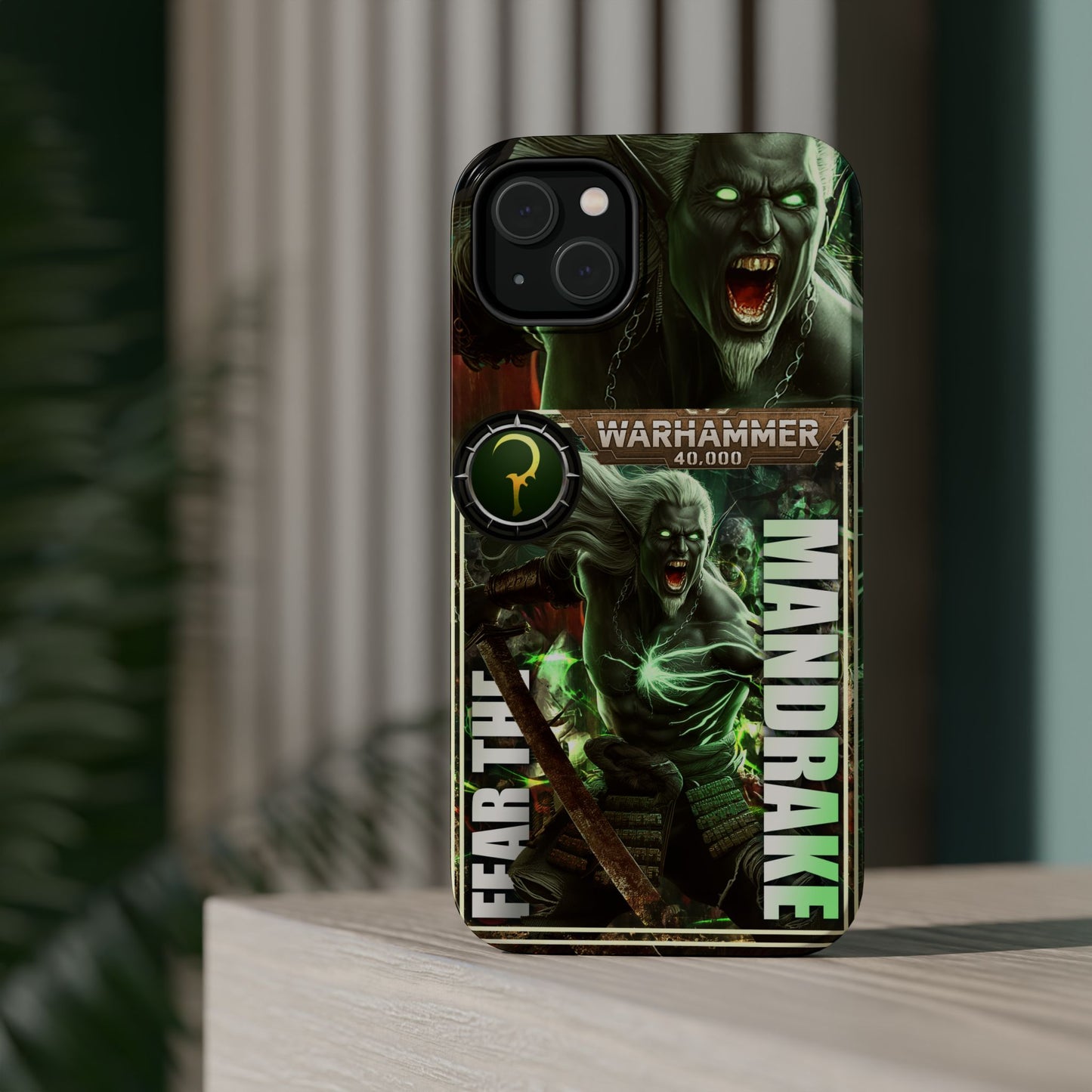 Warhamer Mandrake MagSafe® iPhone Tough Case Dual Layer Robust