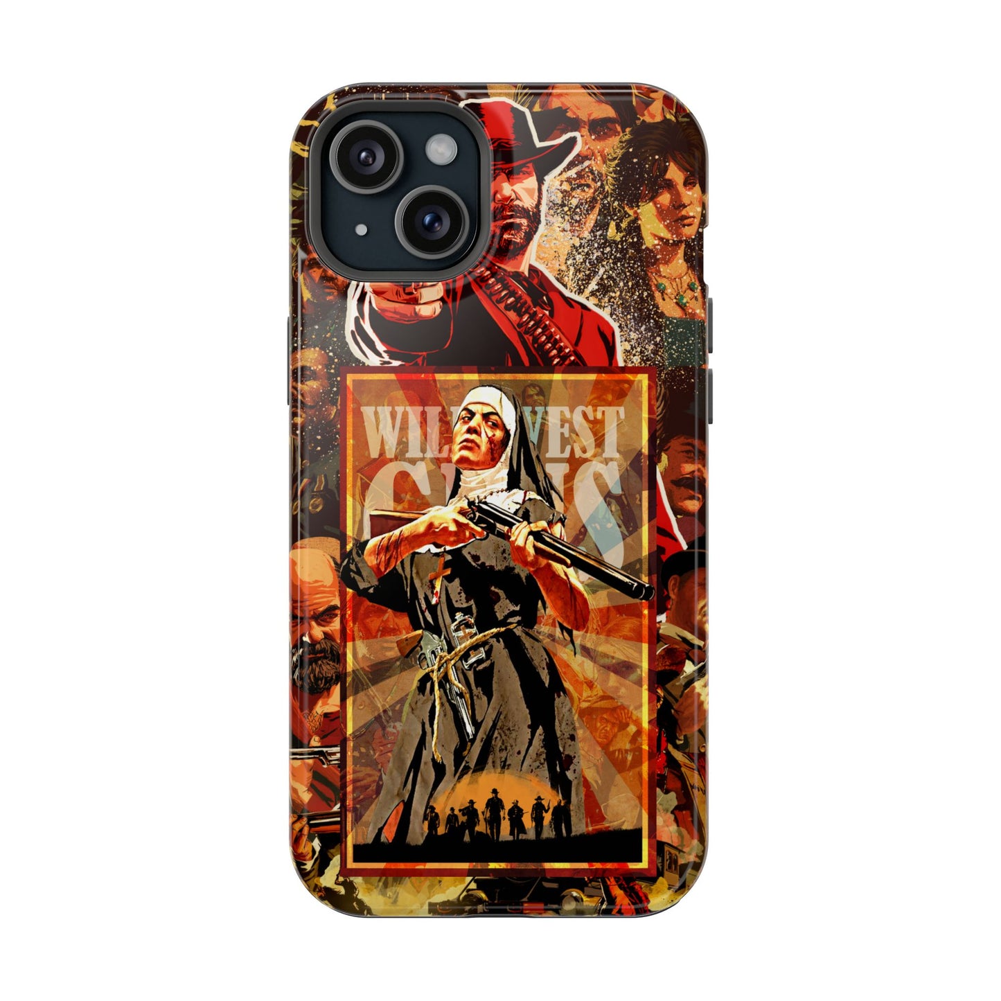 Red Dead Redemption MagSafe® iPhone Tough Case Dual Layer Robust