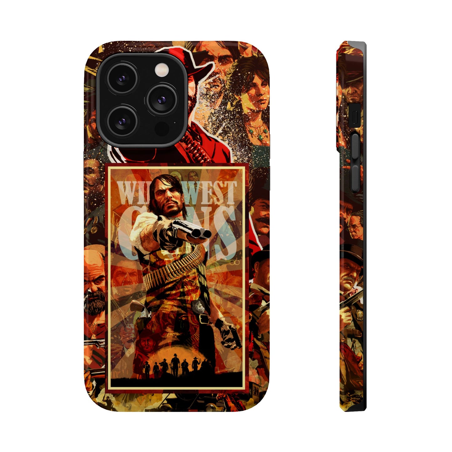 Red Dead Redemption MagSafe® iPhone Tough Case Dual Layer Robust