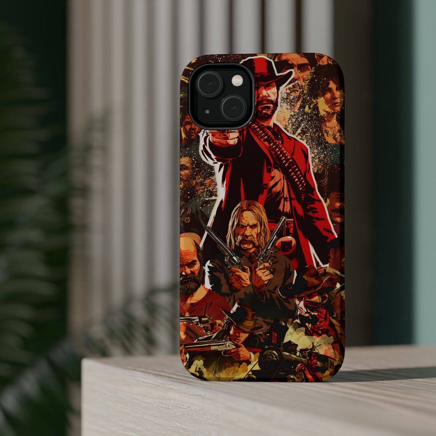 Red Dead Redemption MagSafe® iPhone Tough Case Dual Layer Robust