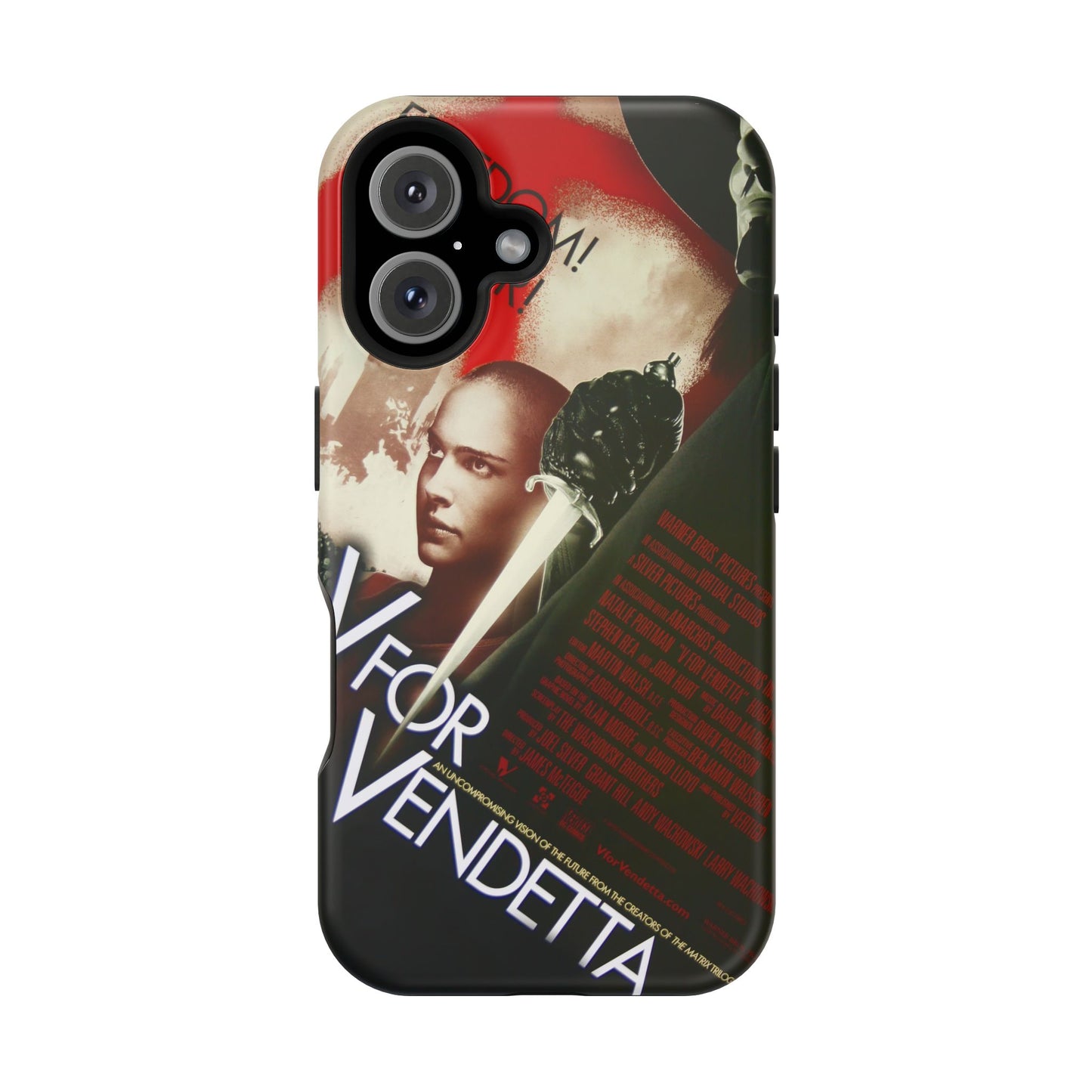 V for Vendetta MagSafe® iPhone Tough Case Dual Layer Robust