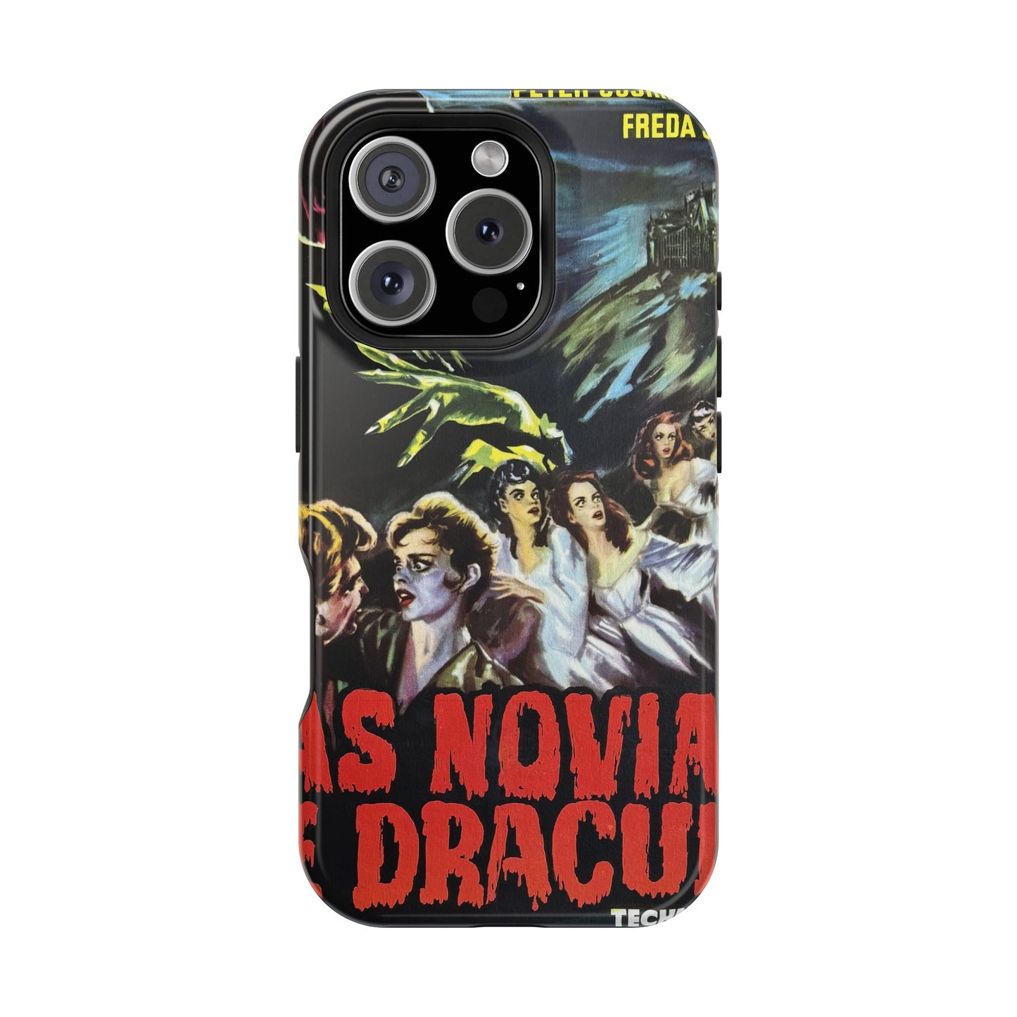 The Brides of Dracula MagSafe® iPhone Tough Case Dual Layer Robust