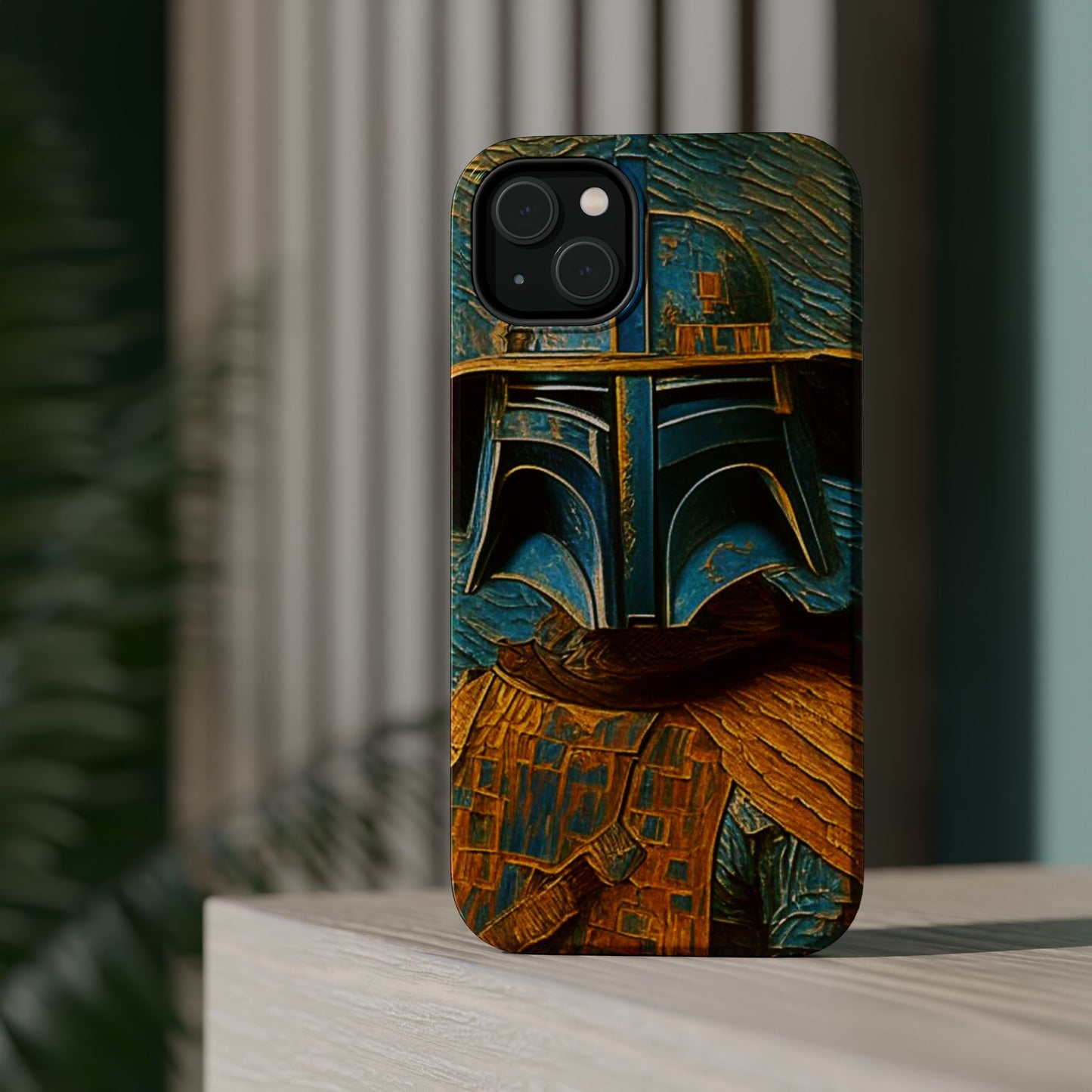 Mandalorian Art MagSafe® iPhone Tough Case Dual Layer Robust