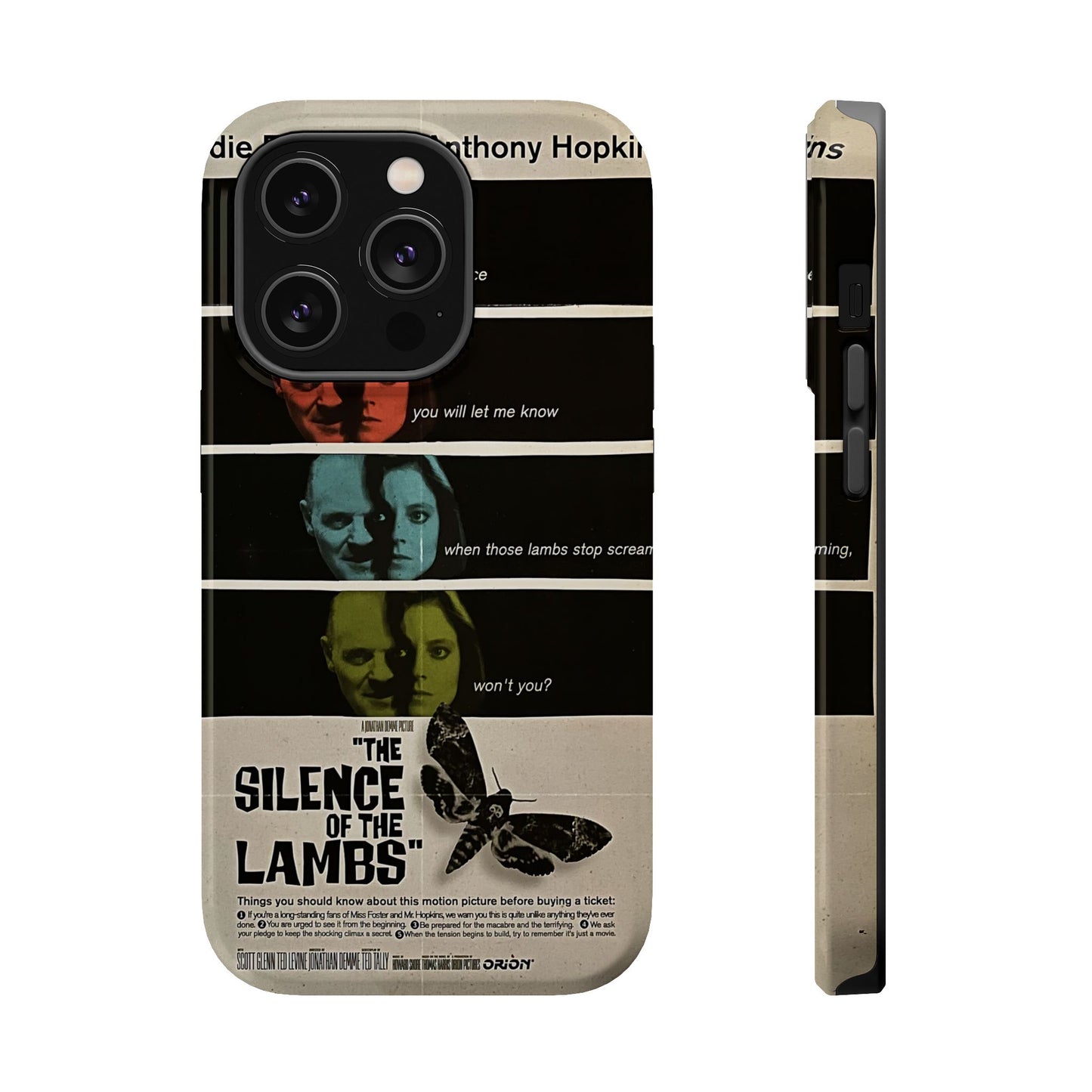 Silence of the Lambs MagSafe® iPhone Tough Case Dual Layer Robust